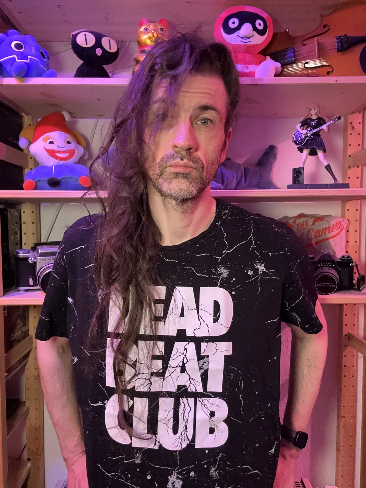Some middle aged white dude with hair that has been growing for 2012 days