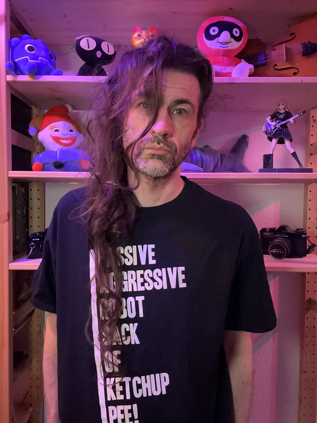 Some middle aged white dude with hair that has been growing for 2013 days