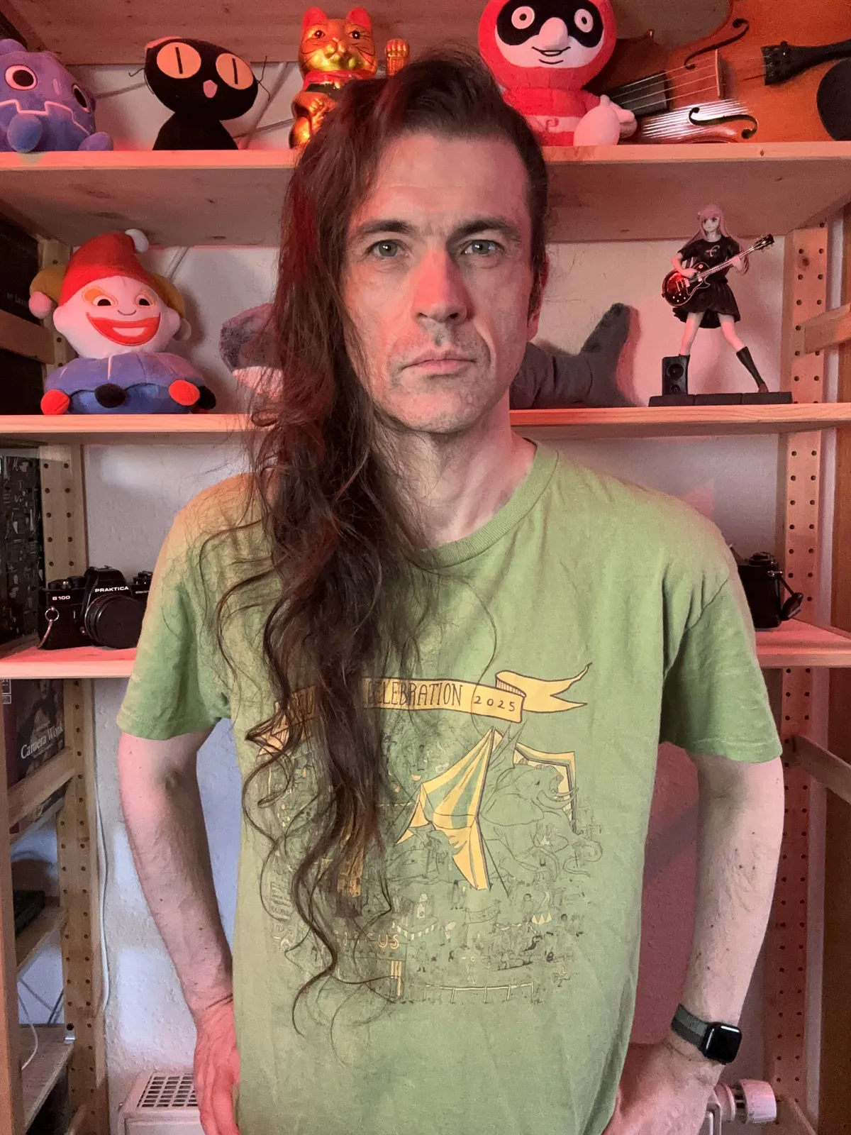 Some middle aged white dude with hair that has been growing for 2016 days