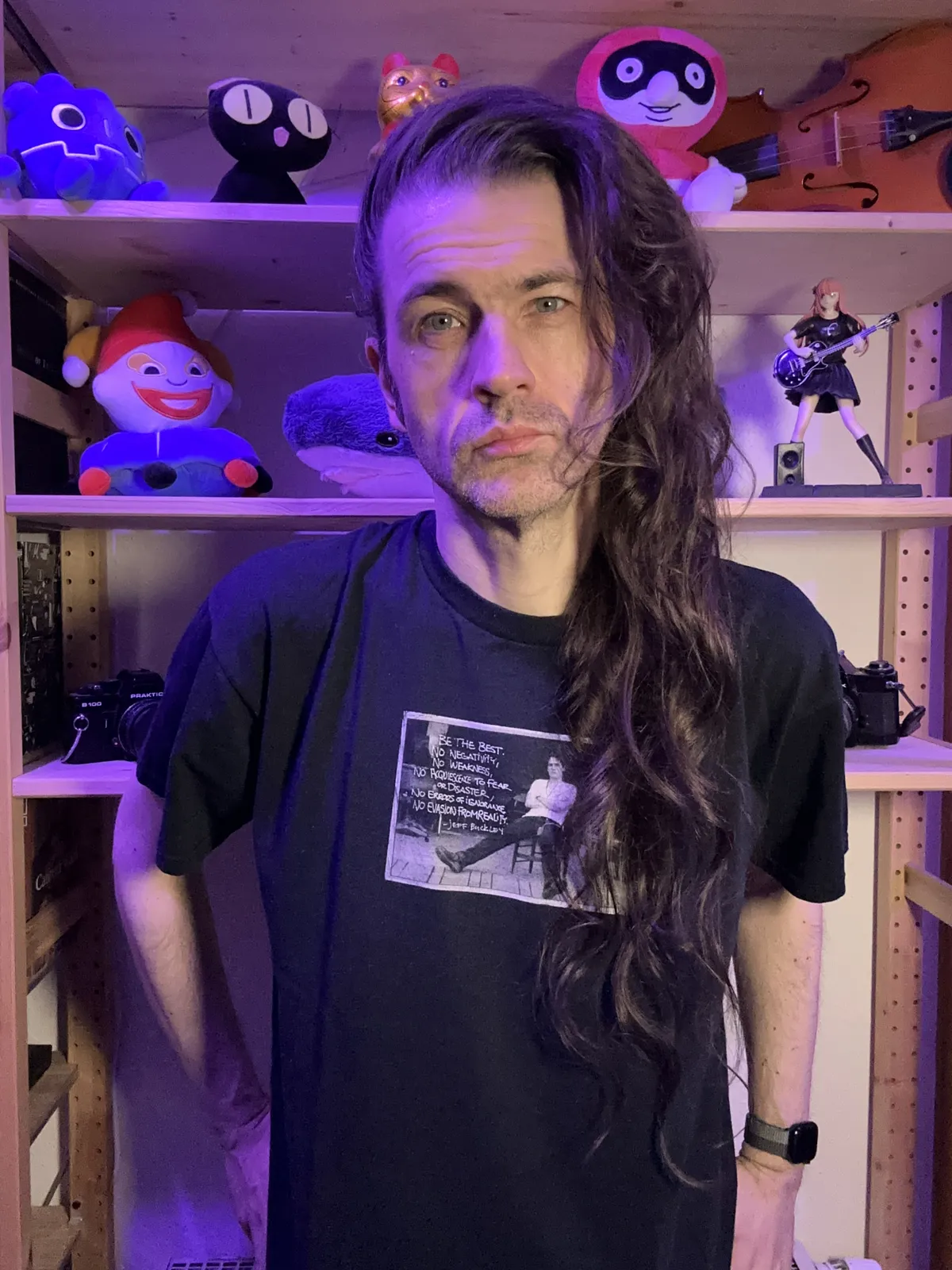 Some middle aged white dude with hair that has been growing for 2017 days