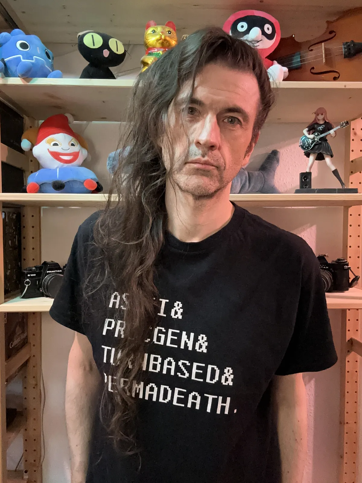 Some middle aged white dude with hair that has been growing for 2018 days