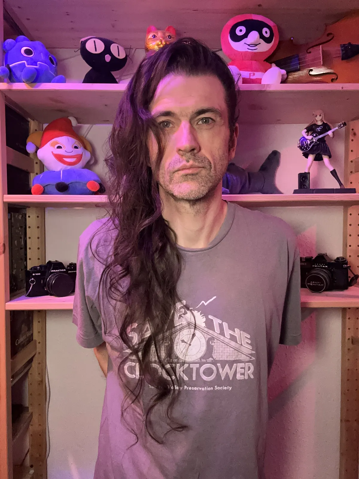Some middle aged white dude with hair that has been growing for 2019 days