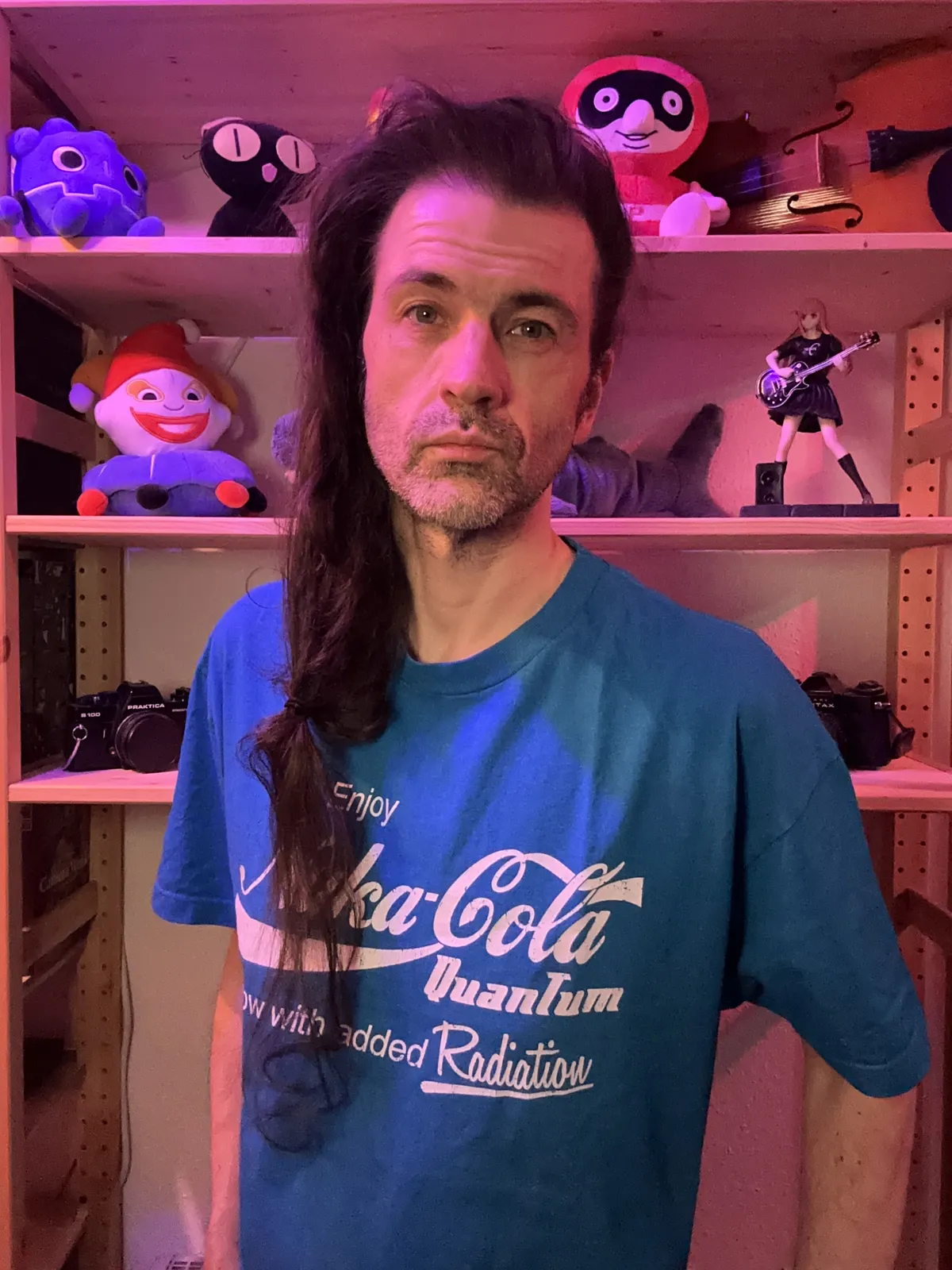 Some middle aged white dude with hair that has been growing for 2021 days
