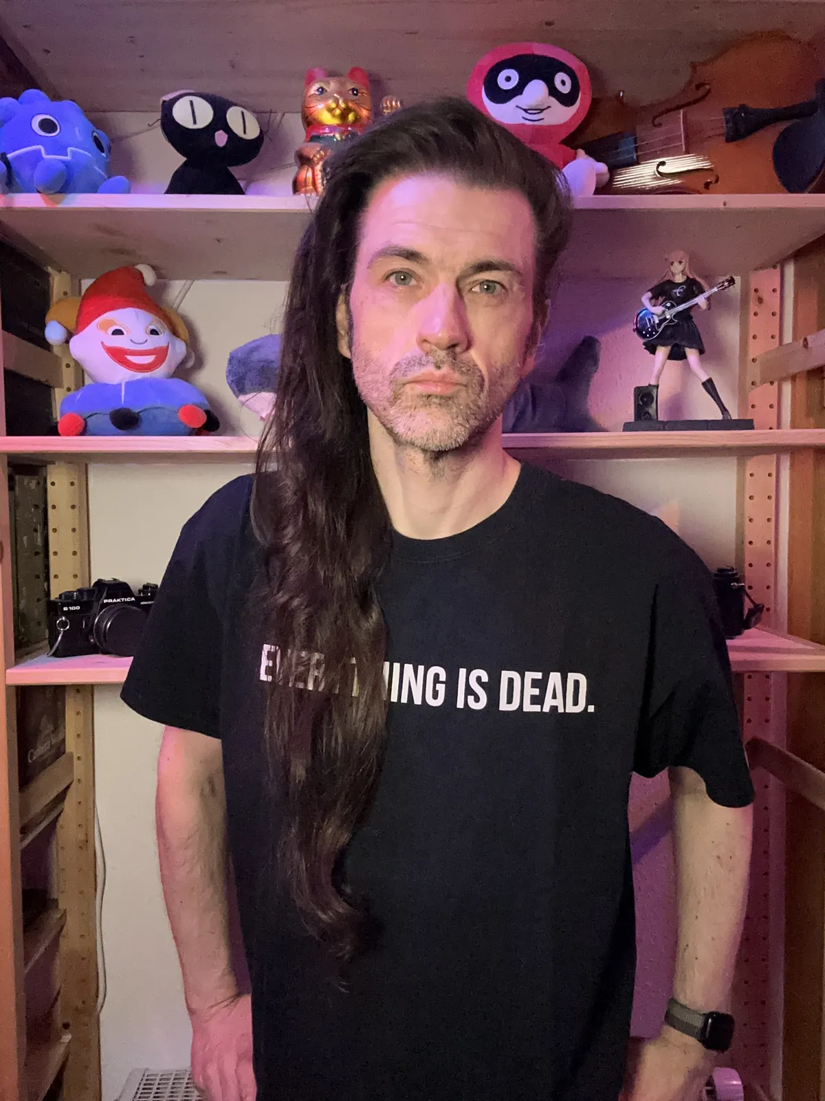 Some middle aged white dude with hair that has been growing for 2022 days