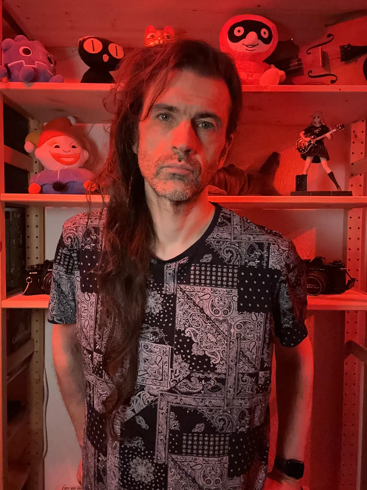 Some middle aged white dude with hair that has been growing for 2023 days