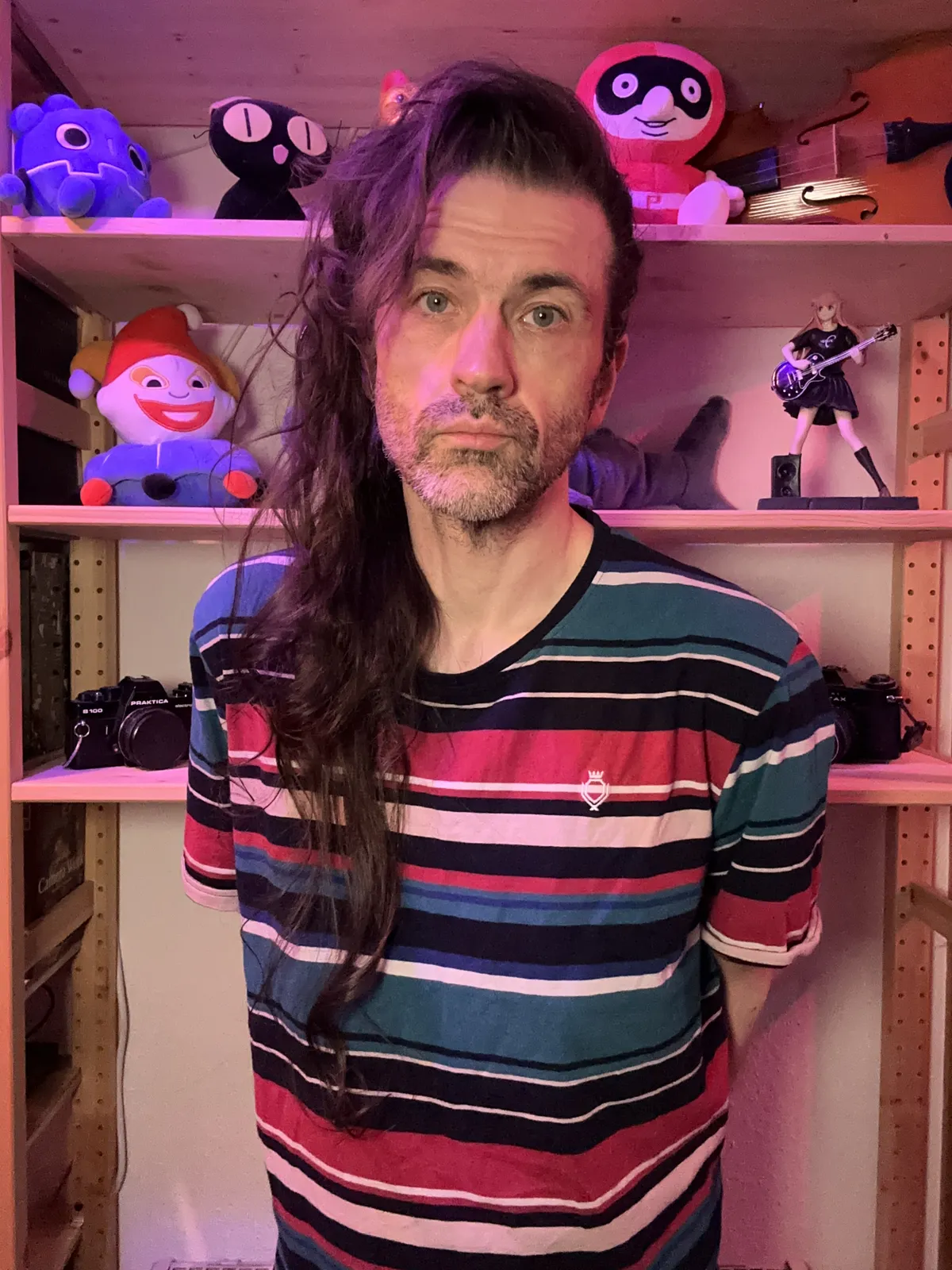 Some middle aged white dude with hair that has been growing for 2025 days