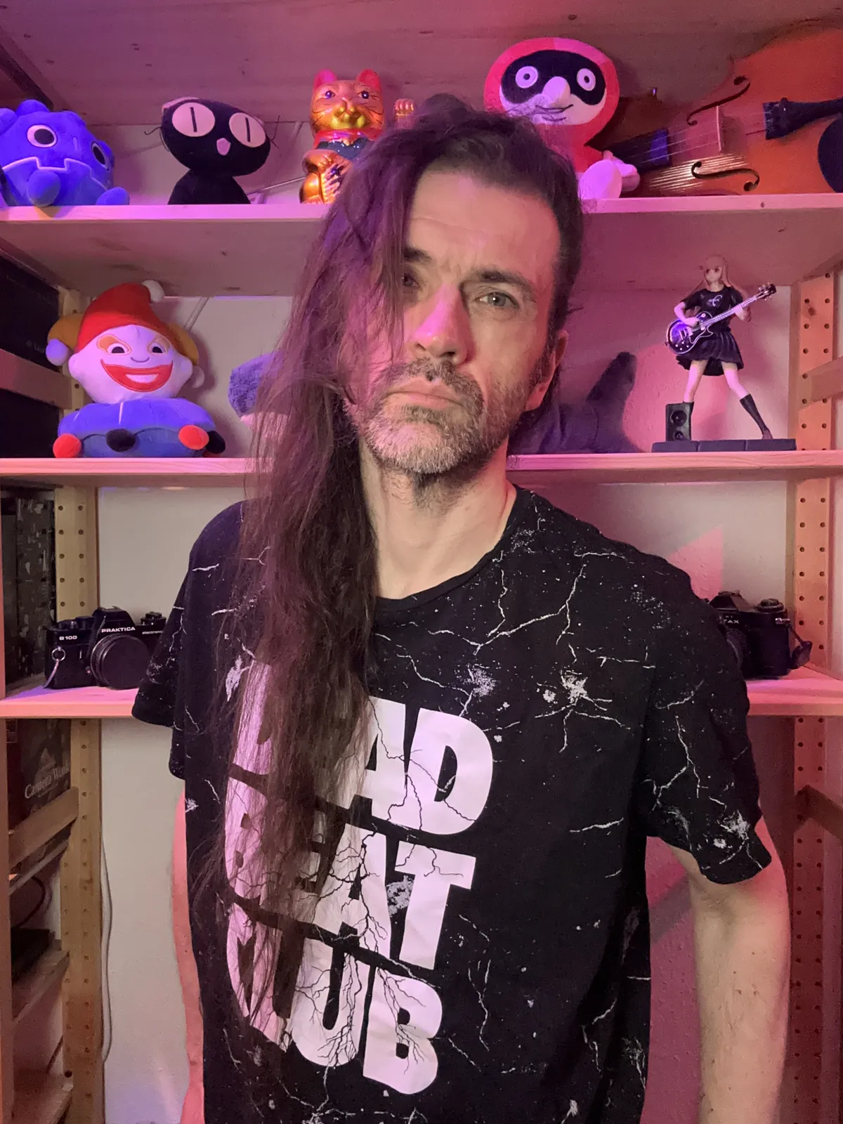 Some middle aged white dude with hair that has been growing for 2026 days