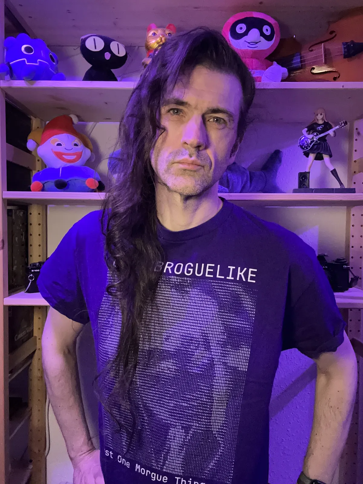 Some middle aged white dude with hair that has been growing for 2029 days