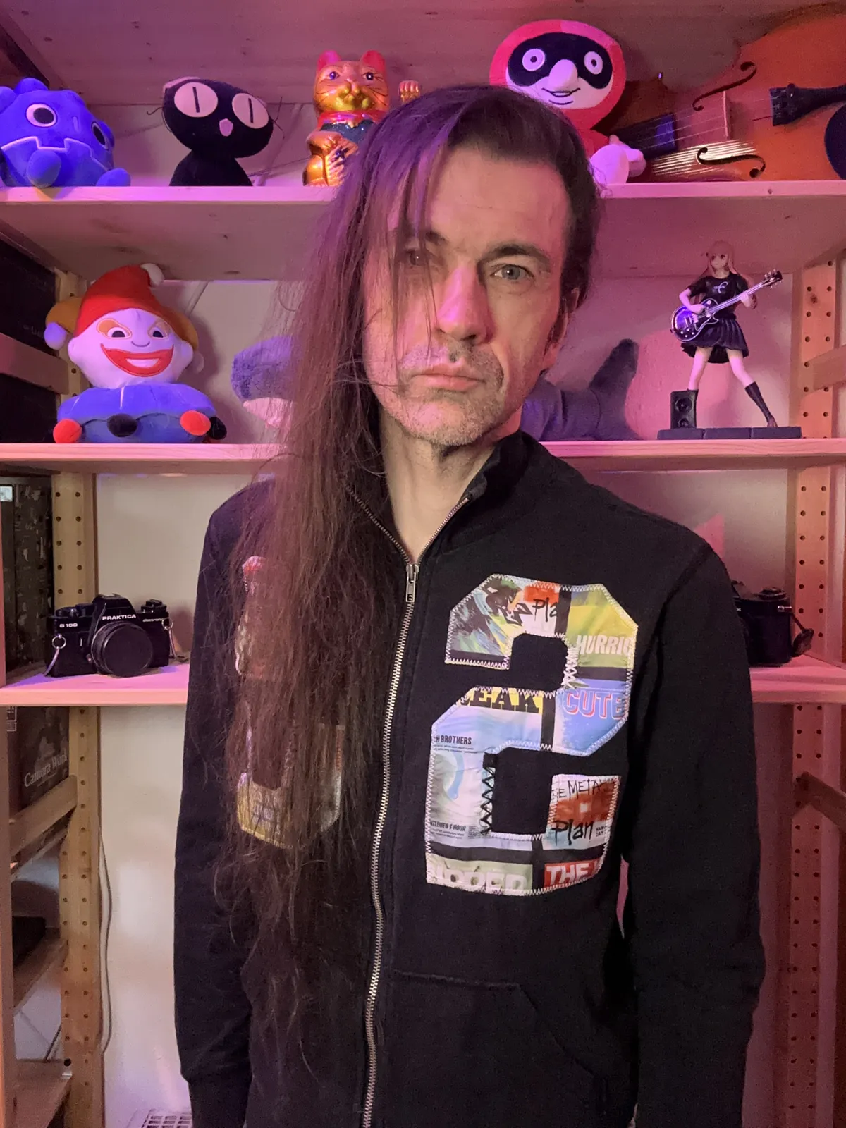 Some middle aged white dude with hair that has been growing for 2030 days