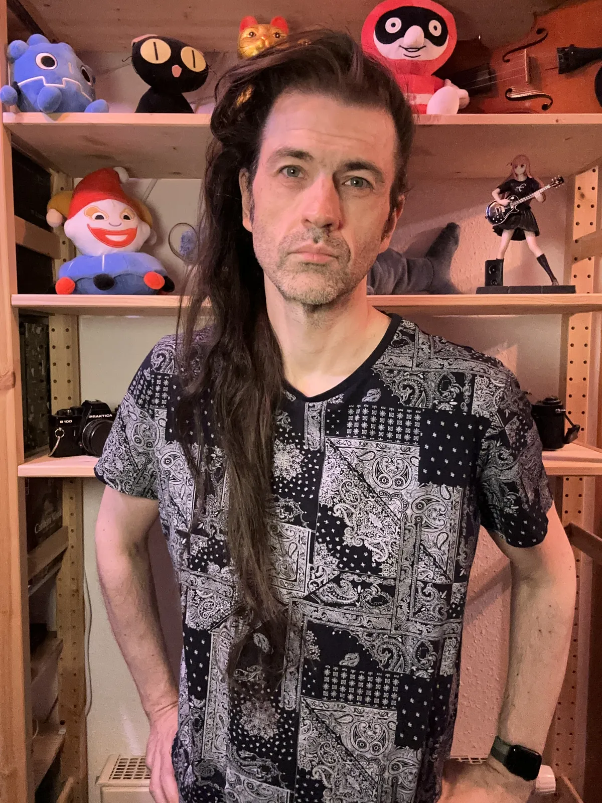 Some middle aged white dude with hair that has been growing for 2031 days