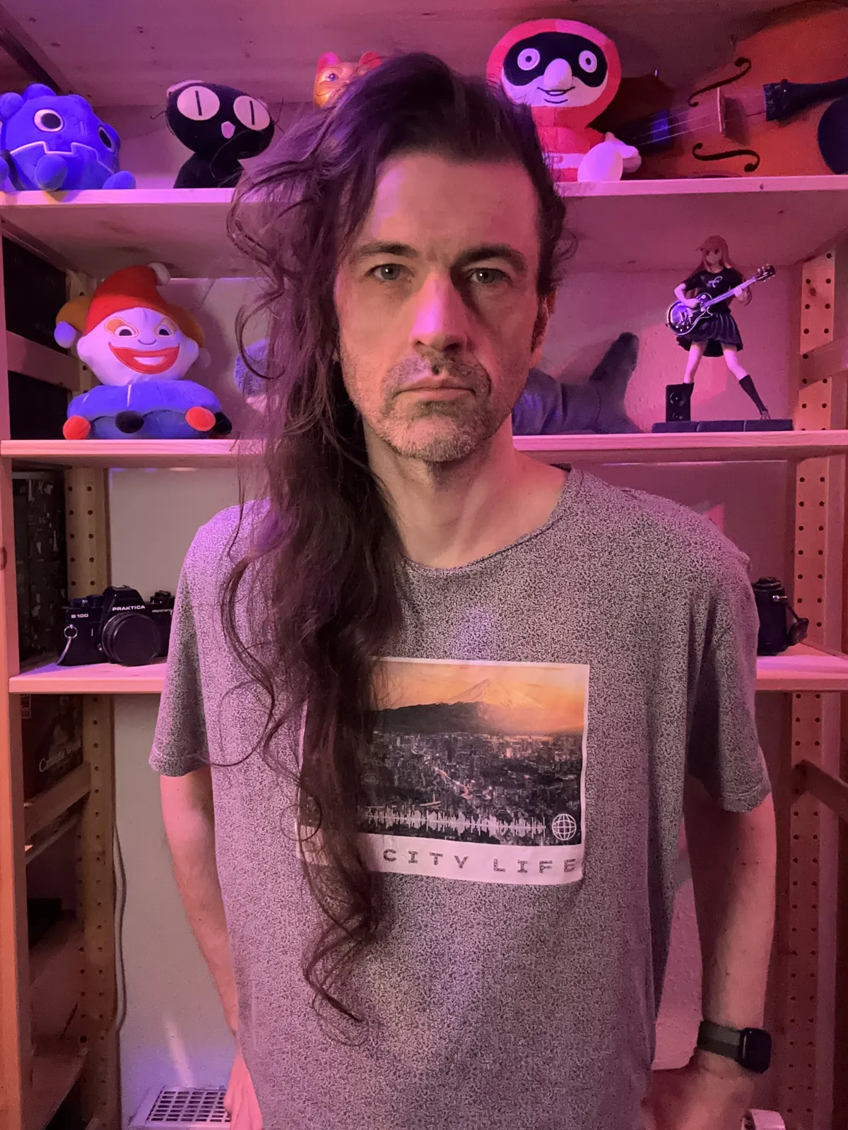 Some middle aged white dude with hair that has been growing for 2032 days