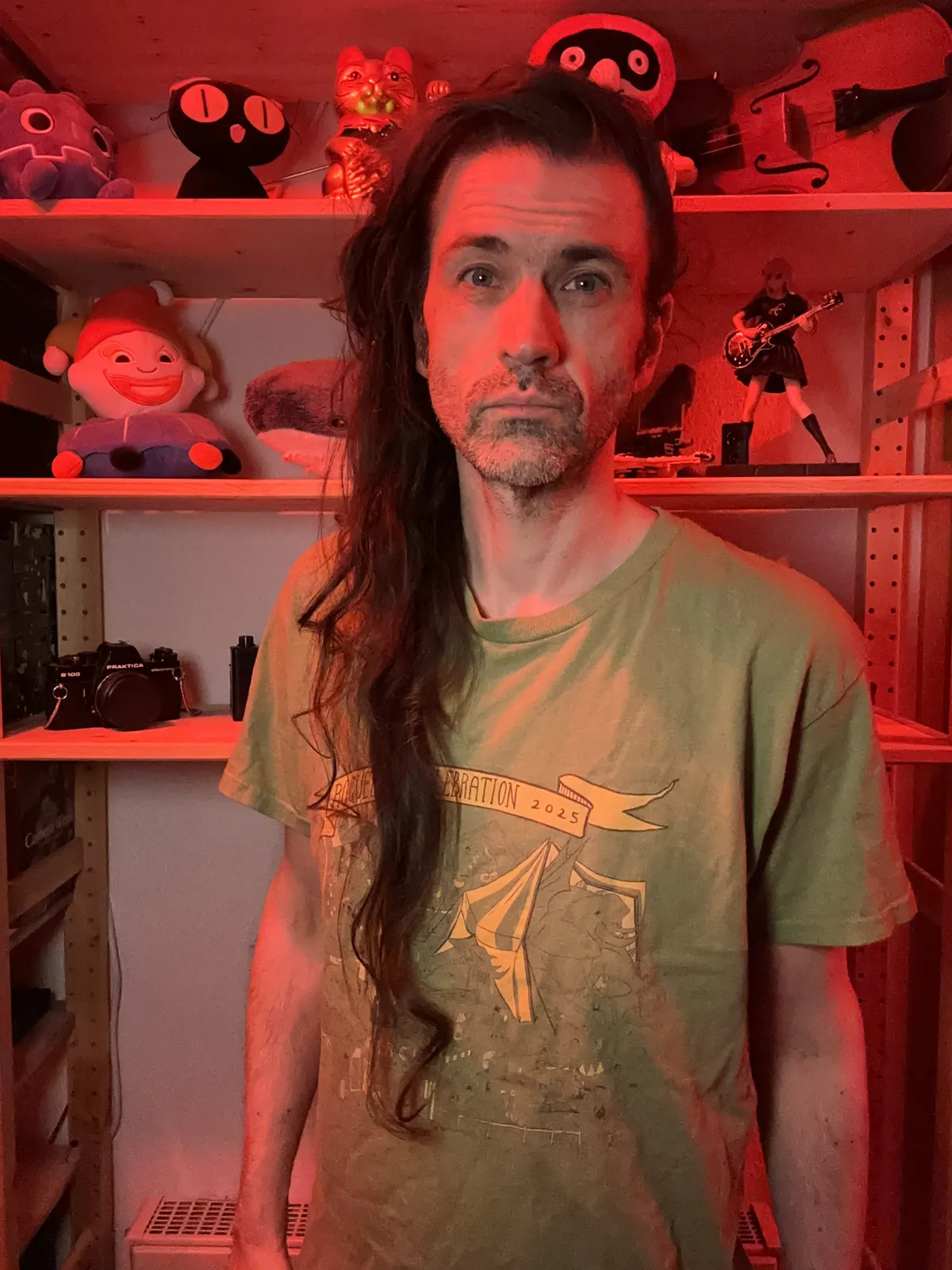 Some middle aged white dude with hair that has been growing for 2033 days