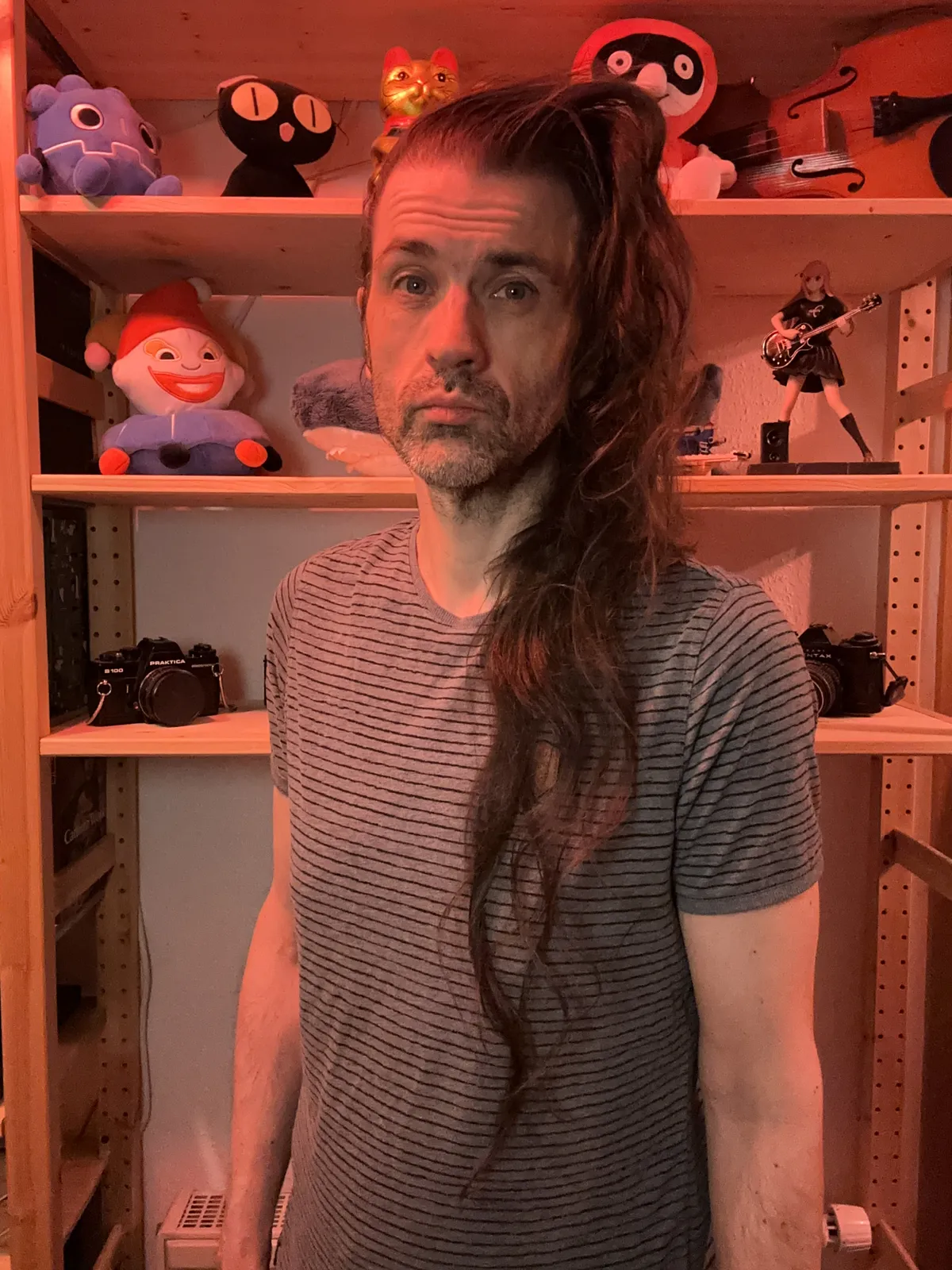 Some middle aged white dude with hair that has been growing for 2034 days