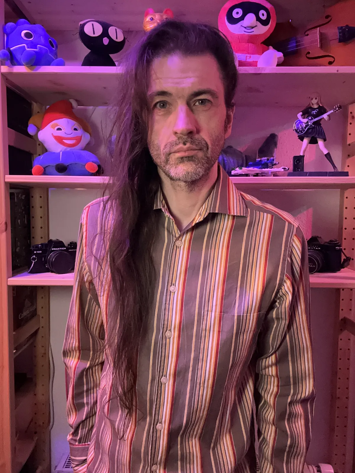 Some middle aged white dude with hair that has been growing for 2035 days