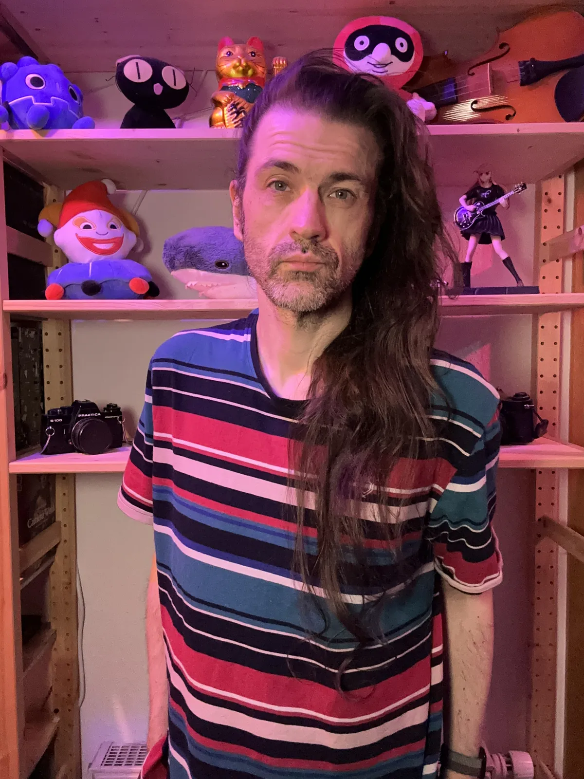 Some middle aged white dude with hair that has been growing for 2036 days