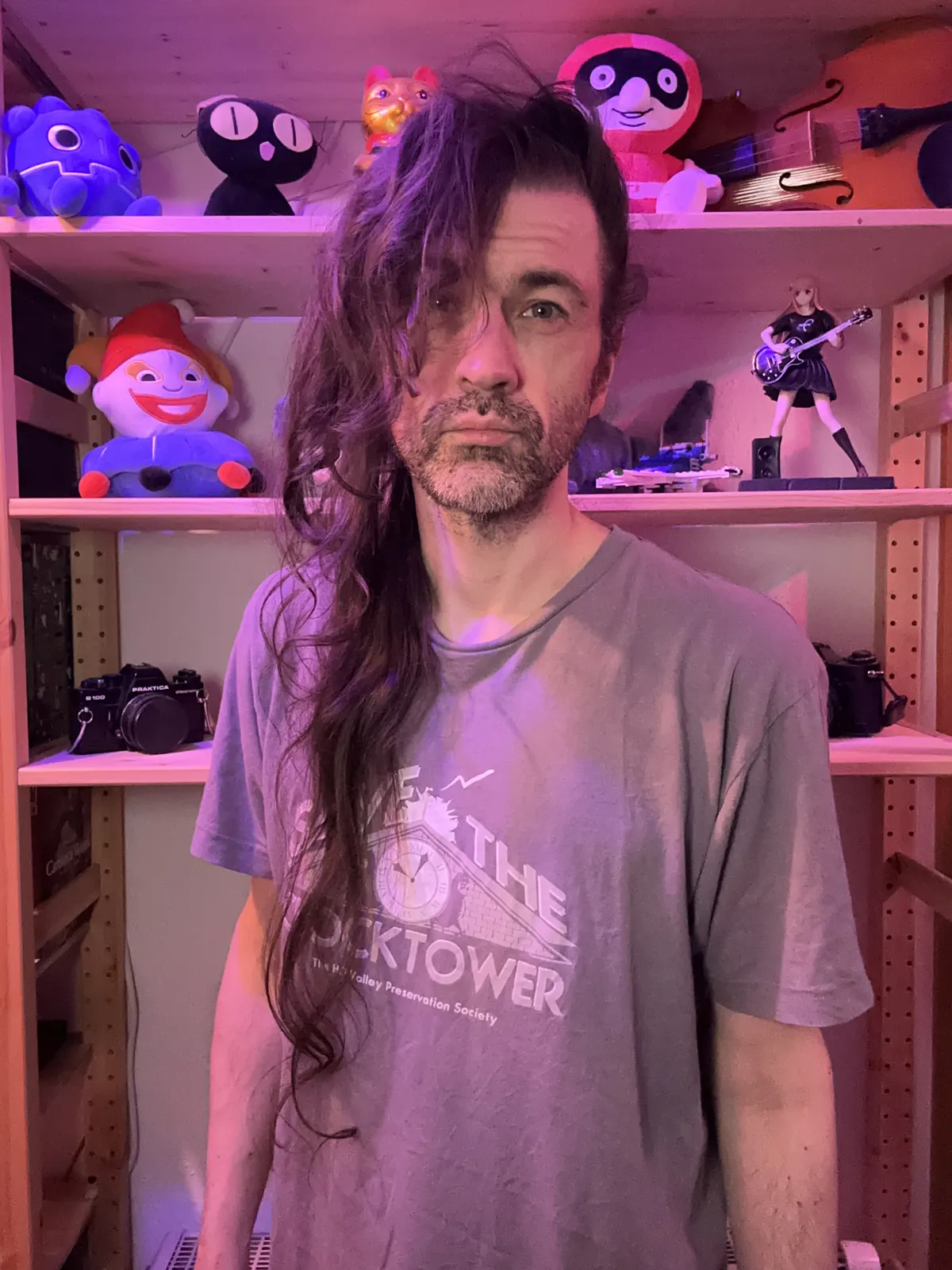 Some middle aged white dude with hair that has been growing for 2037 days