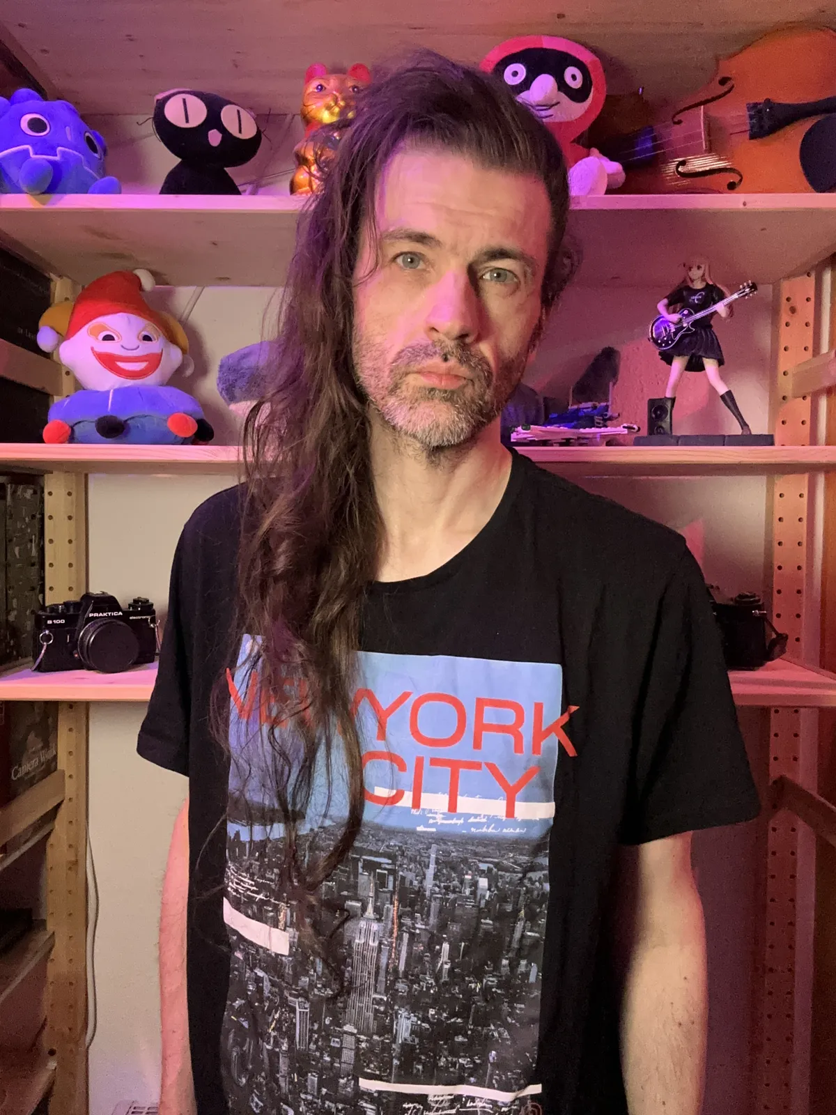 Some middle aged white dude with hair that has been growing for 2039 days