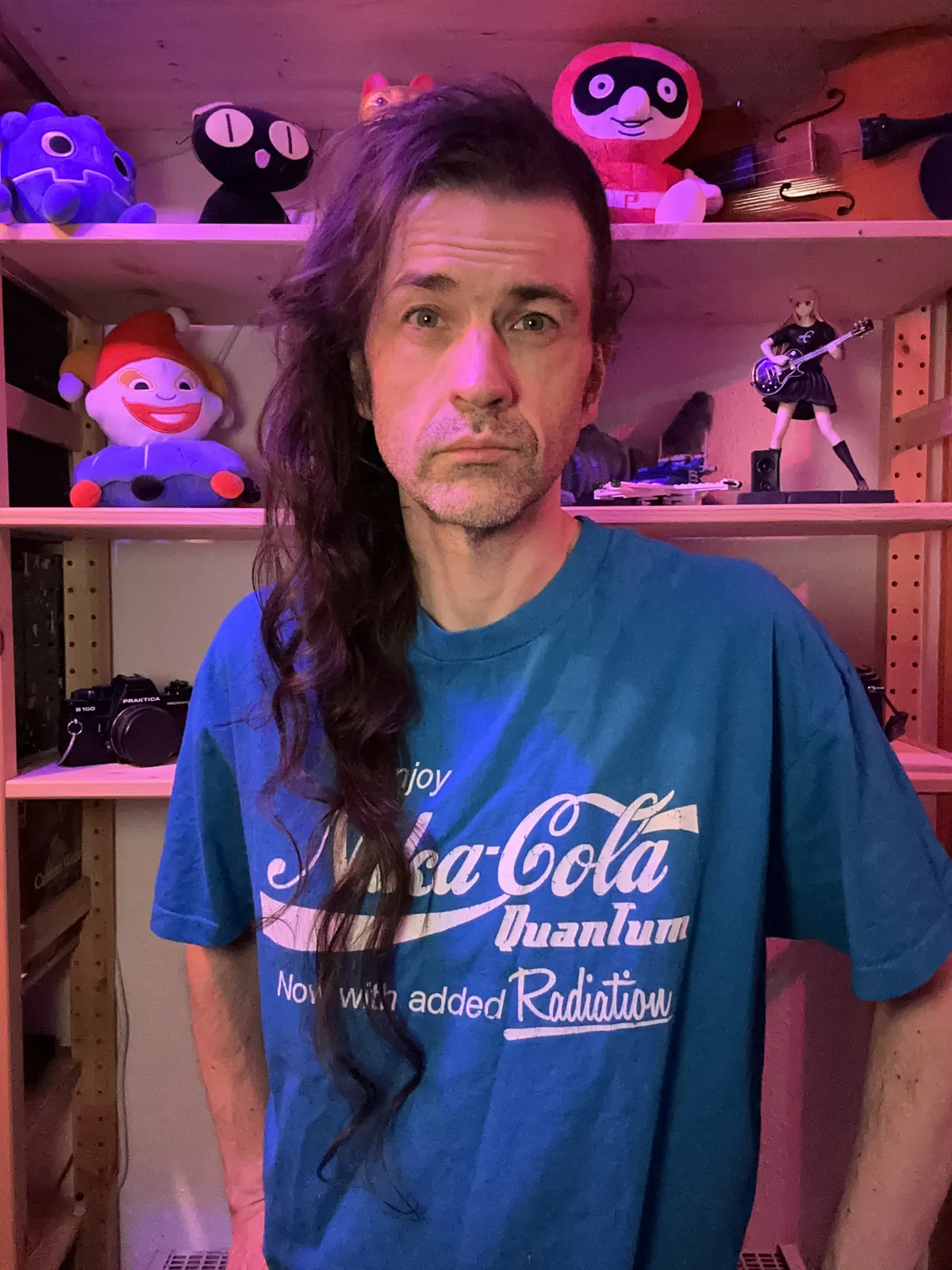 Some middle aged white dude with hair that has been growing for 2043 days