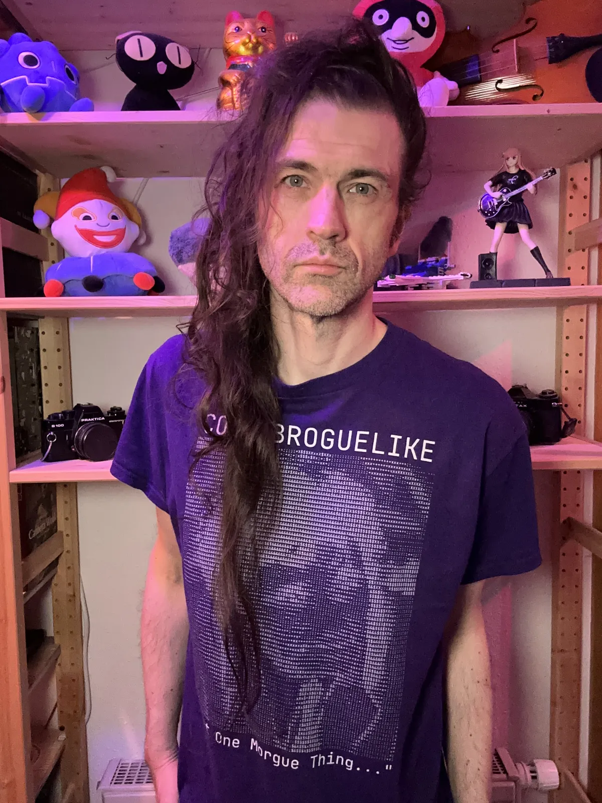 Some middle aged white dude with hair that has been growing for 2044 days