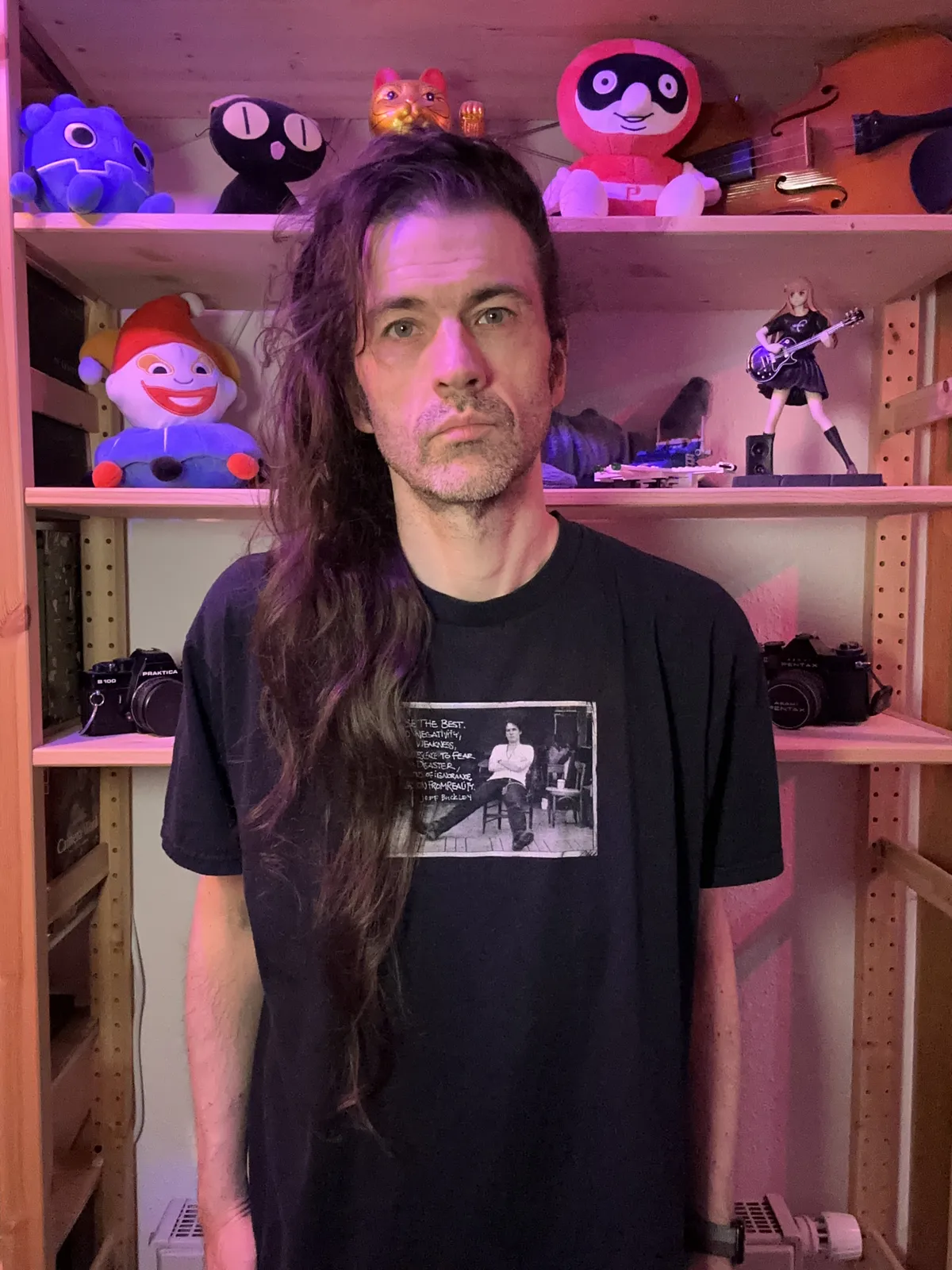 Some middle aged white dude with hair that has been growing for 2045 days
