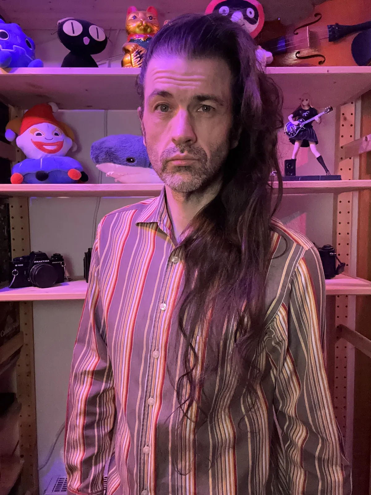 Some middle aged white dude with hair that has been growing for 2048 days