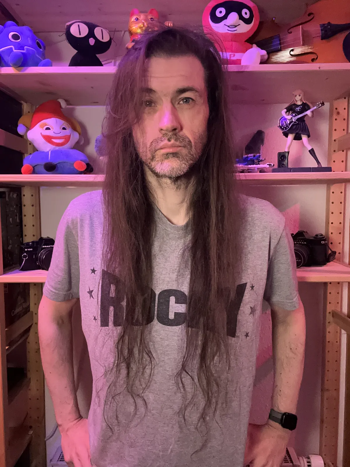 Some middle aged white dude with hair that has been growing for 2050 days
