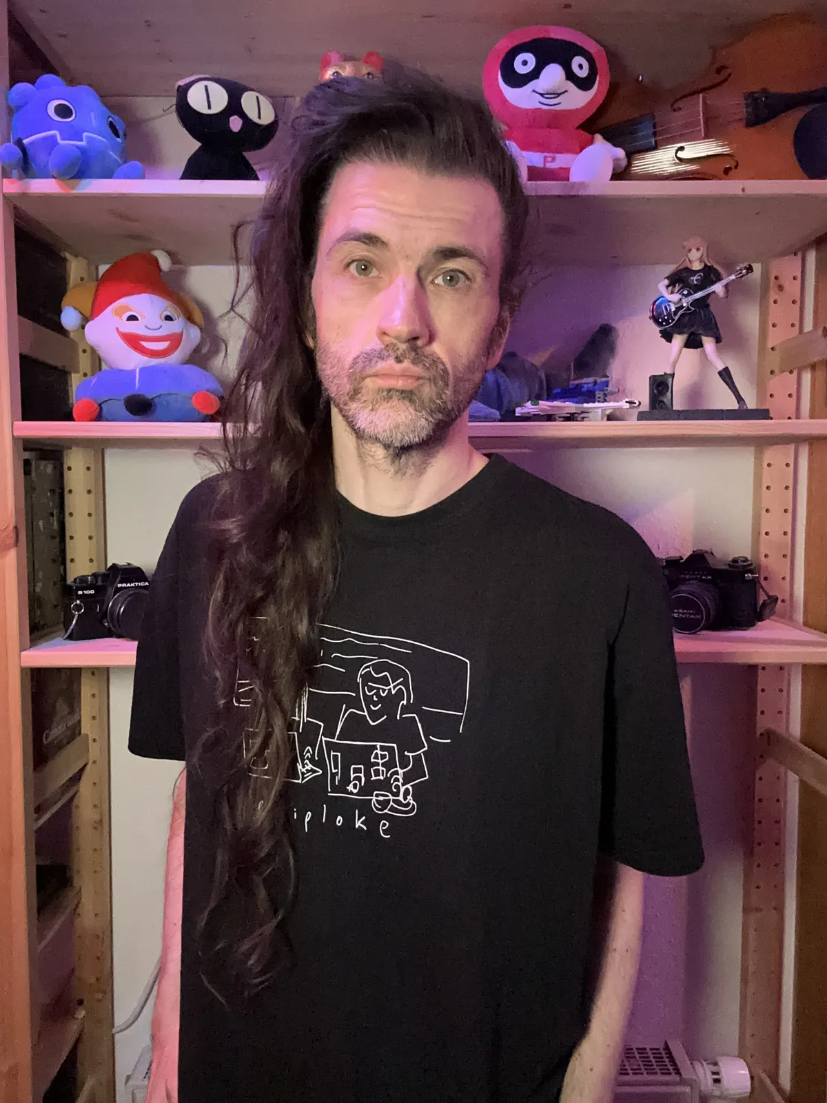 Some middle aged white dude with hair that has been growing for 2052 days