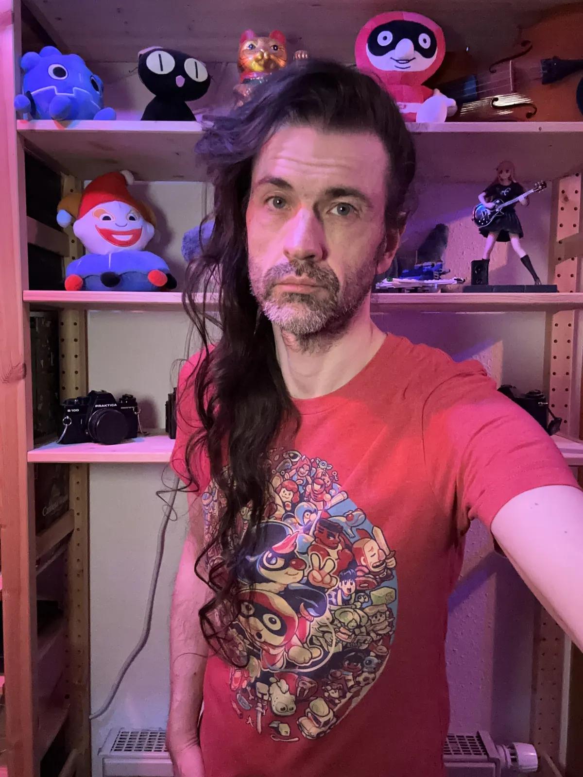 Some middle aged white dude with hair that has been growing for 2053 days