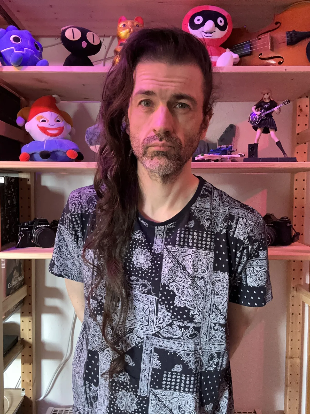 Some middle aged white dude with hair that has been growing for 2054 days