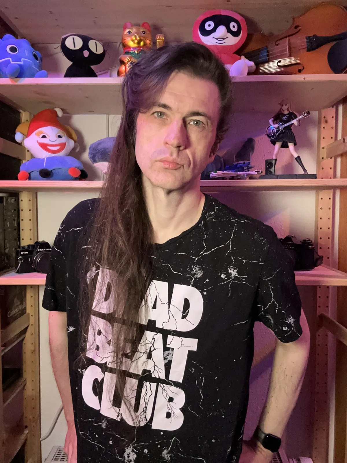 Some middle aged white dude with hair that has been growing for 2055 days