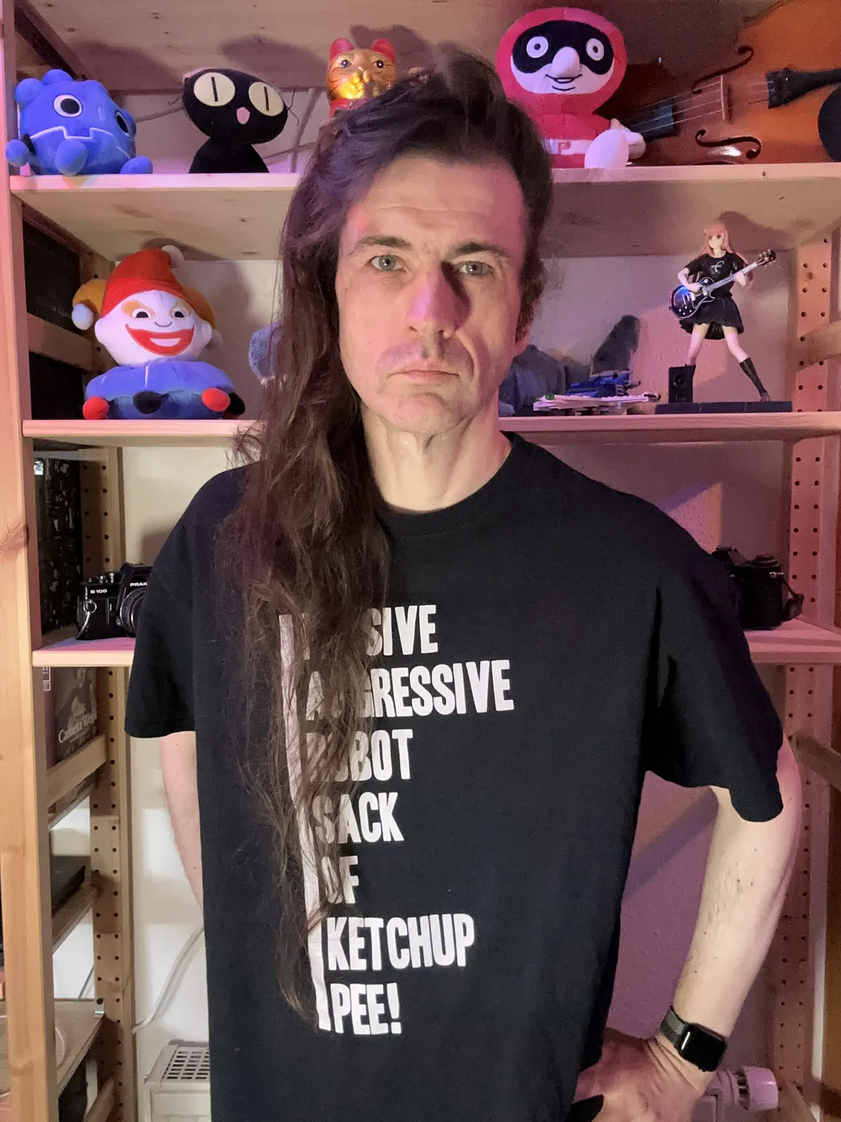 Some middle aged white dude with hair that has been growing for 2056 days