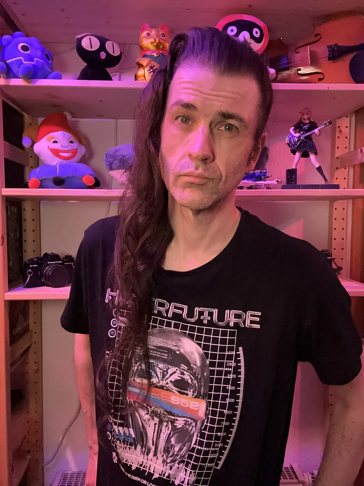 Some middle aged white dude with hair that has been growing for 2057 days
