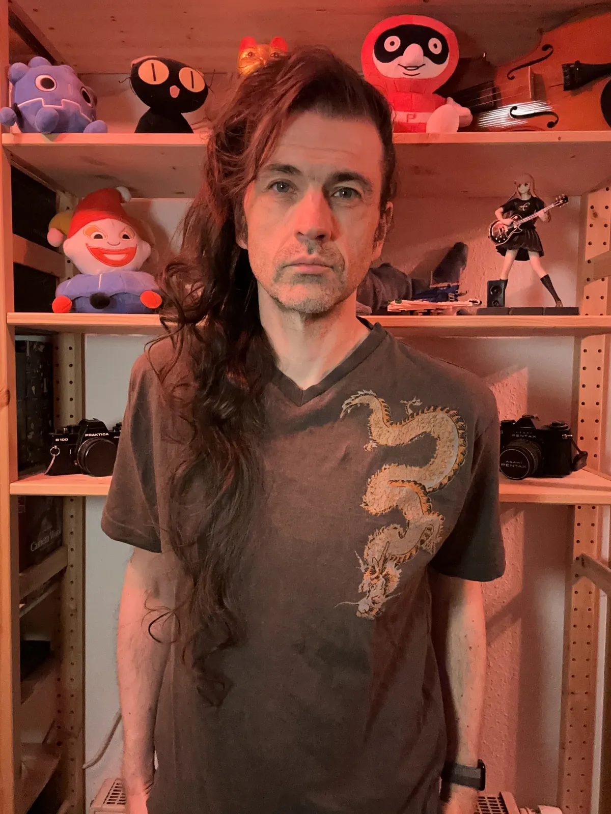 Some middle aged white dude with hair that has been growing for 2058 days