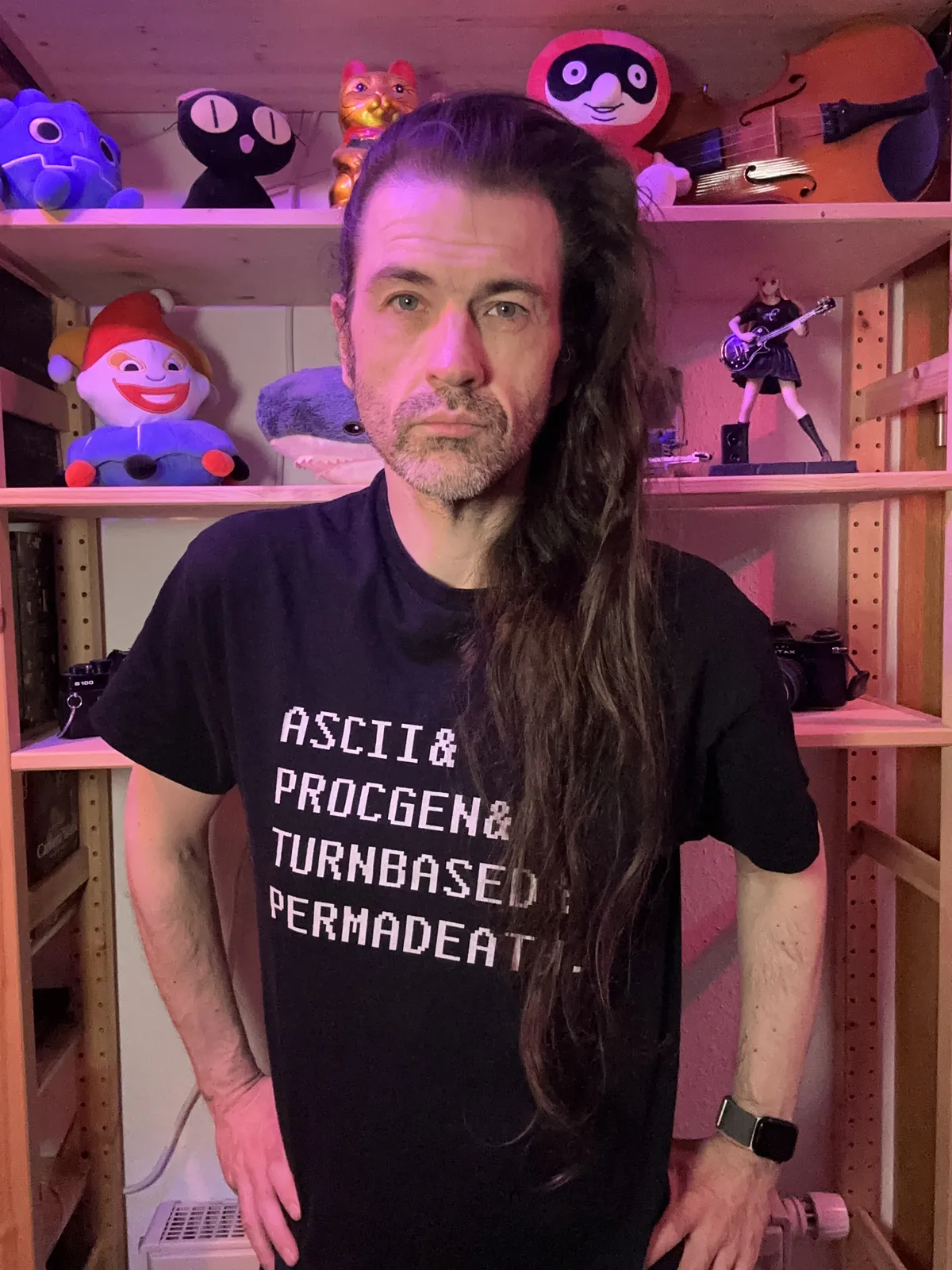 Some middle aged white dude with hair that has been growing for 2064 days