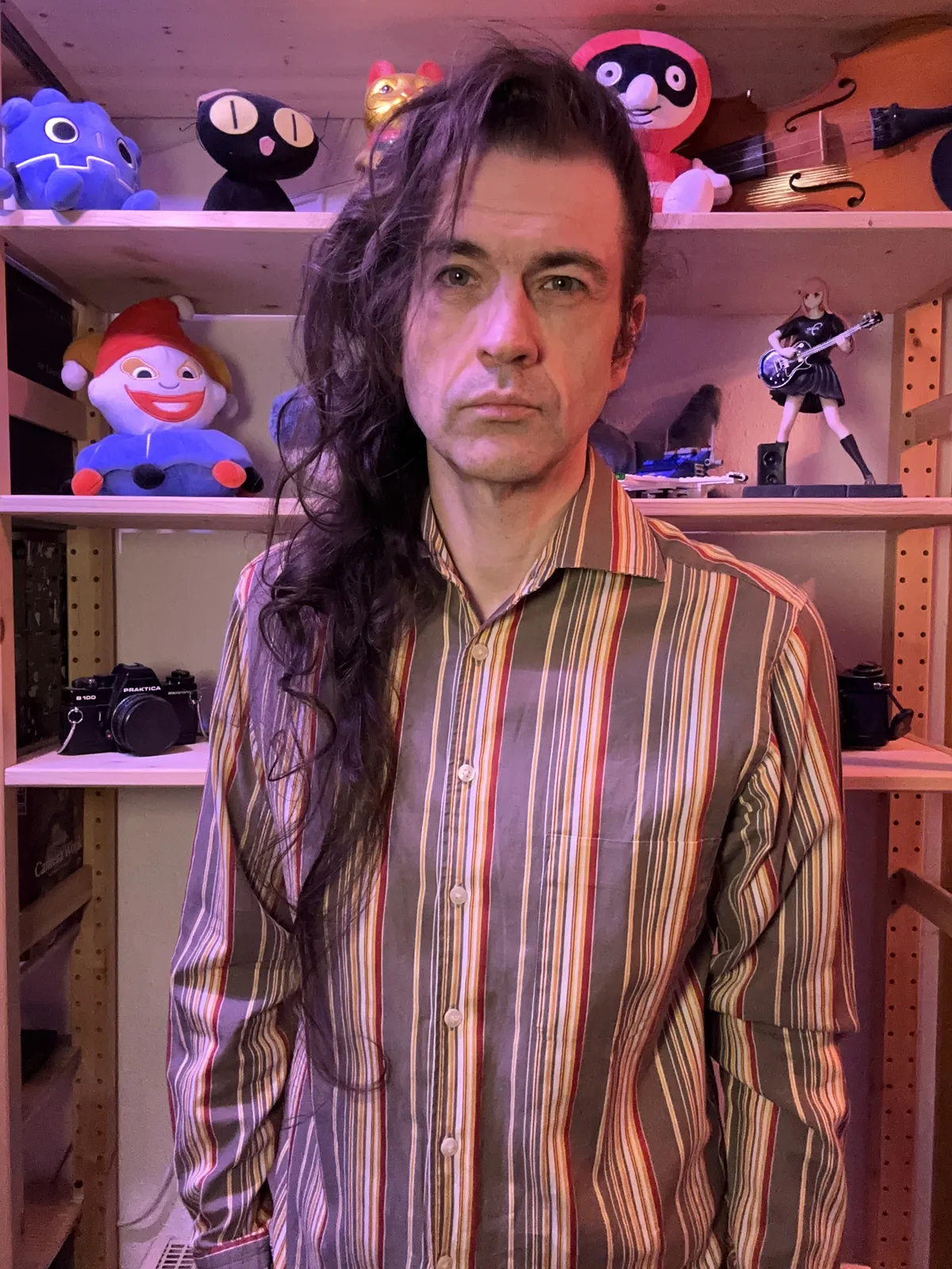 Some middle aged white dude with hair that has been growing for 2069 days