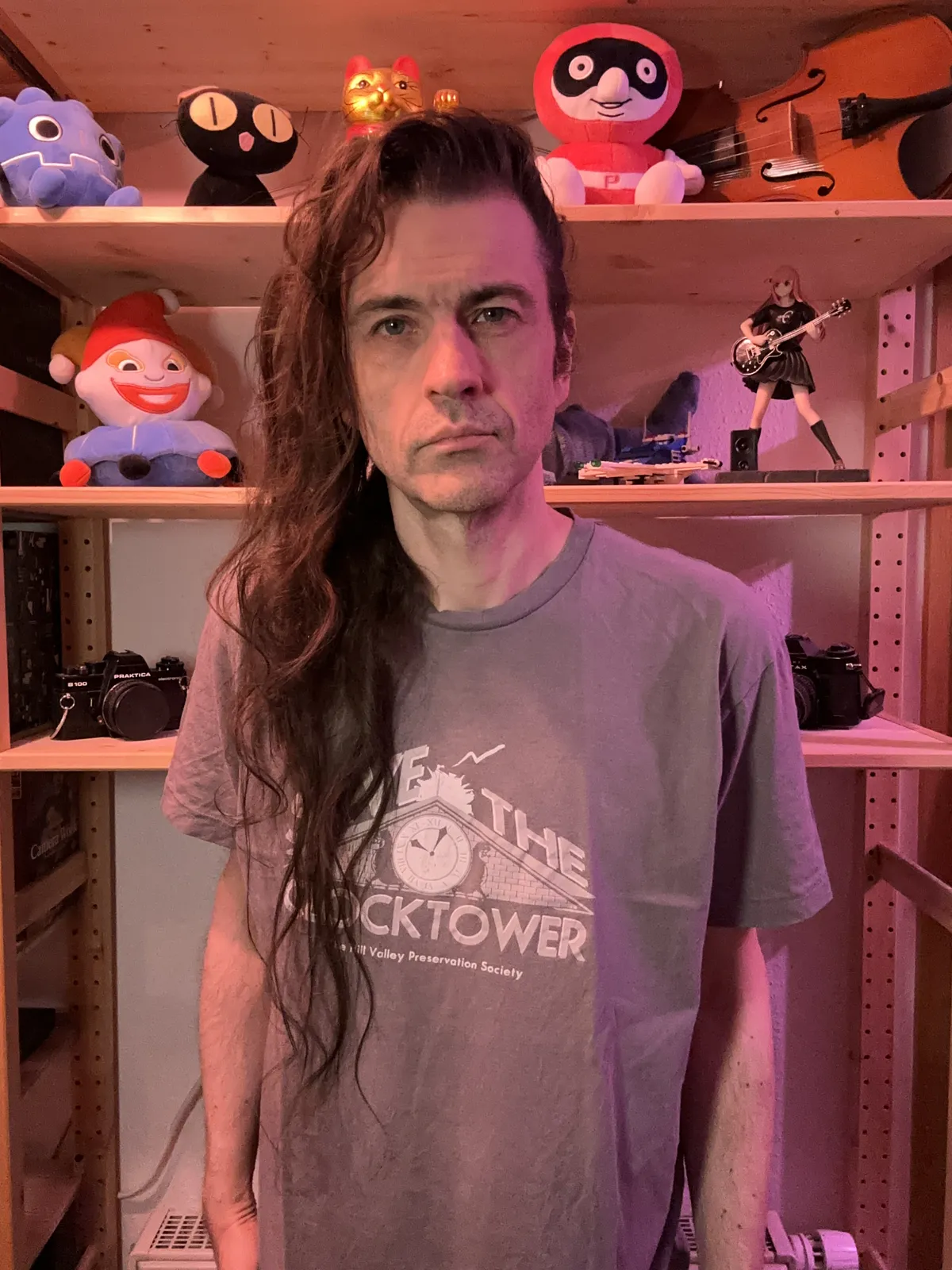 Some middle aged white dude with hair that has been growing for 2070 days