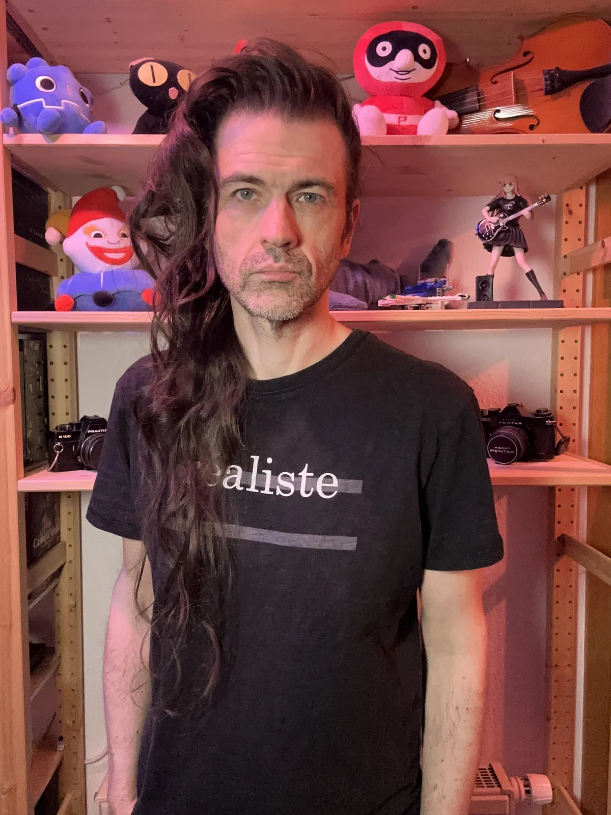 Some middle aged white dude with hair that has been growing for 2075 days