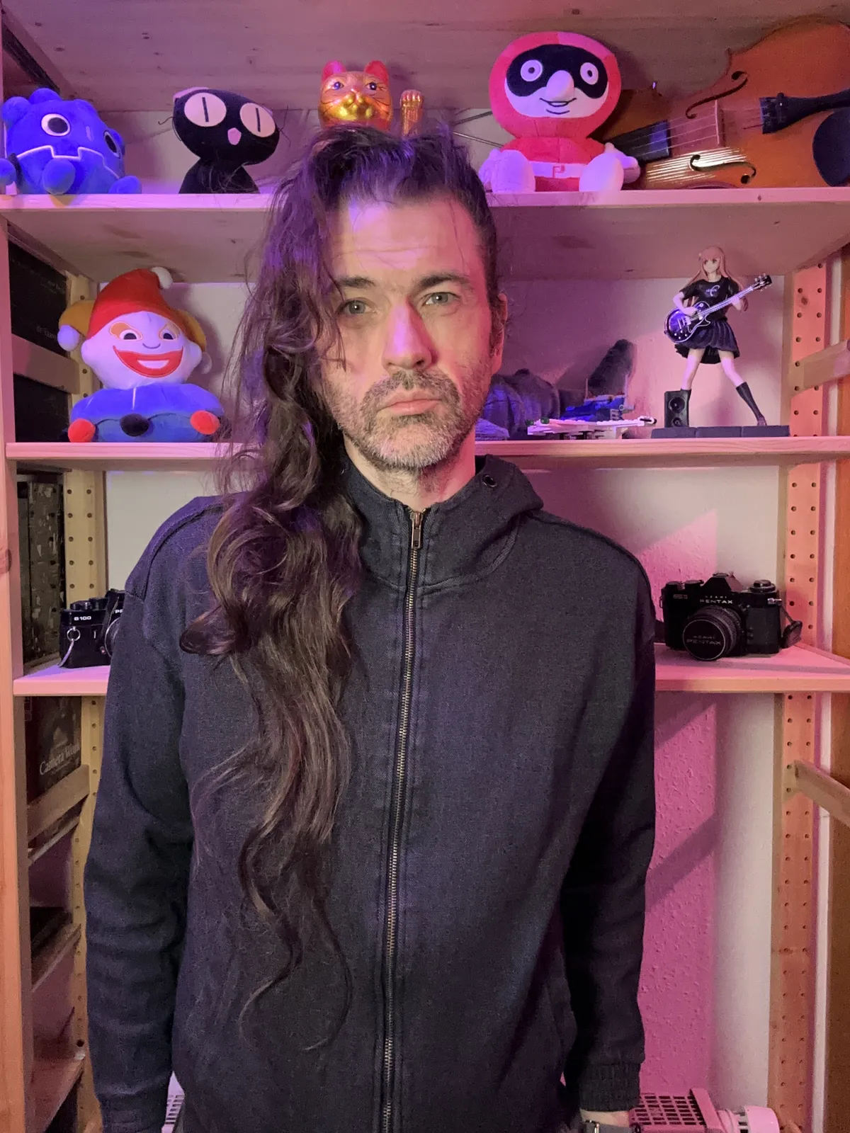 Some middle aged white dude with hair that has been growing for 2080 days