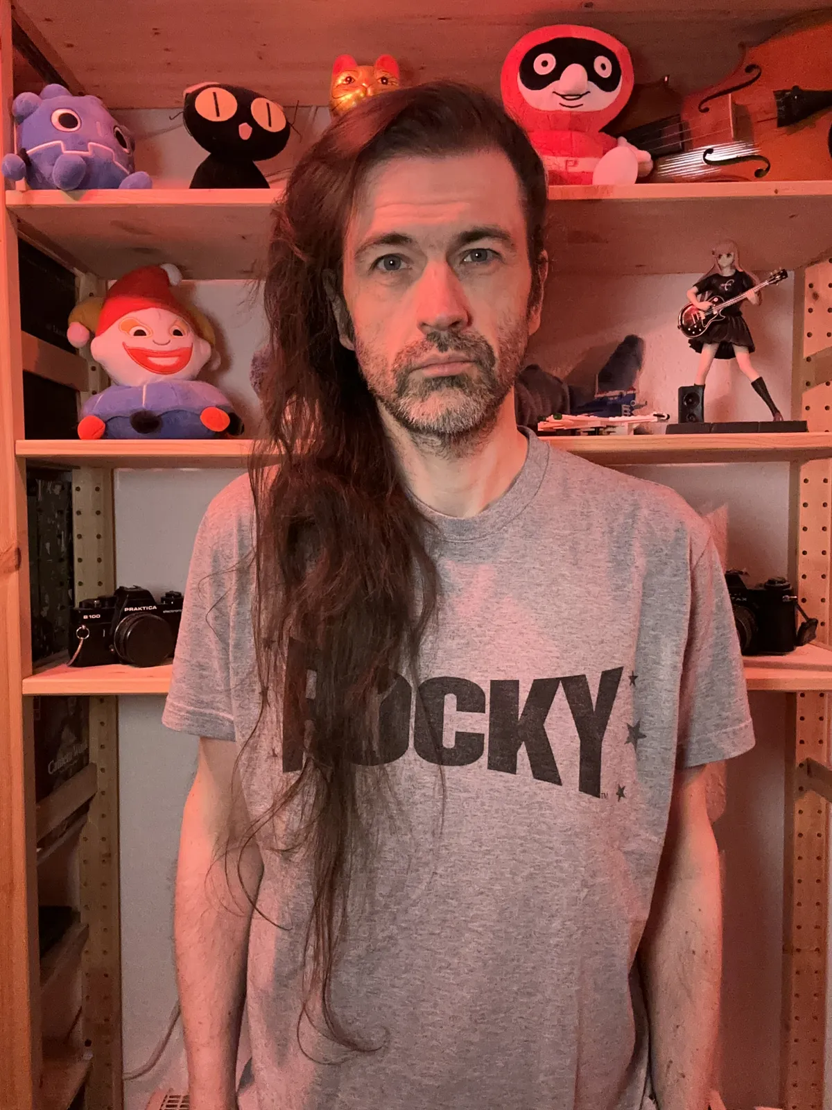 Some middle aged white dude with hair that has been growing for 2082 days