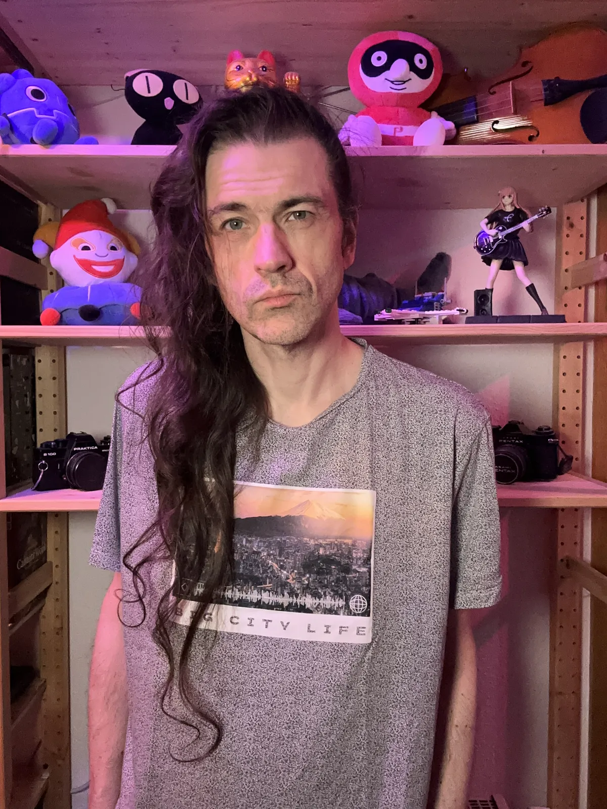 Some middle aged white dude with hair that has been growing for 2084 days