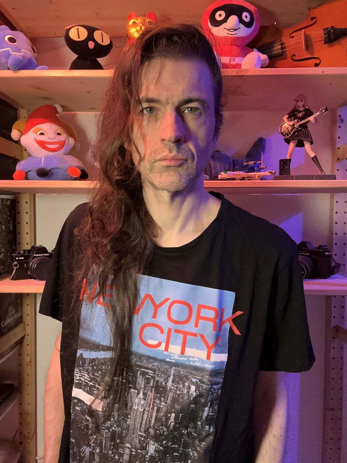 Some middle aged white dude with hair that has been growing for 2085 days