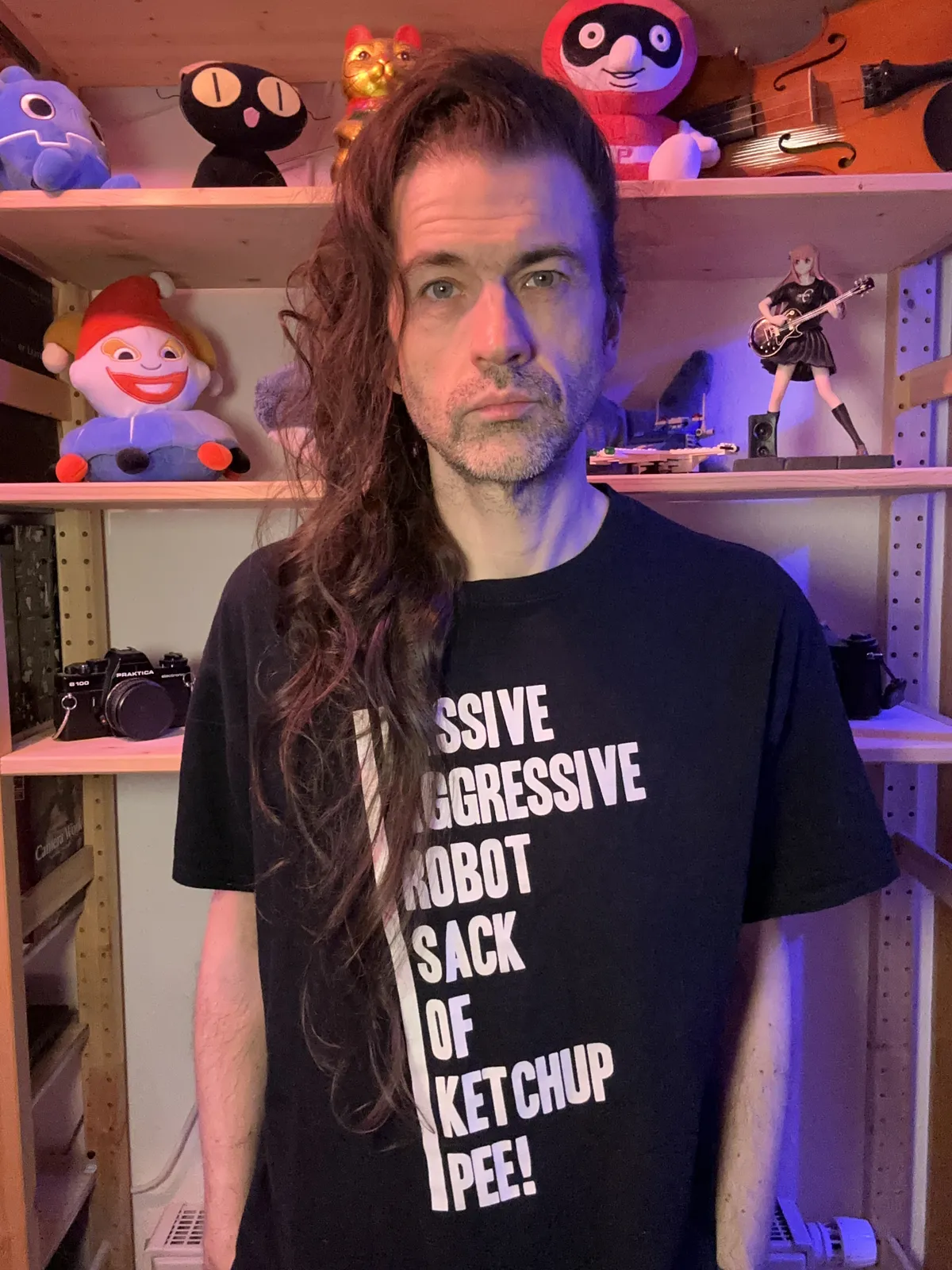 Some middle aged white dude with hair that has been growing for 2088 days