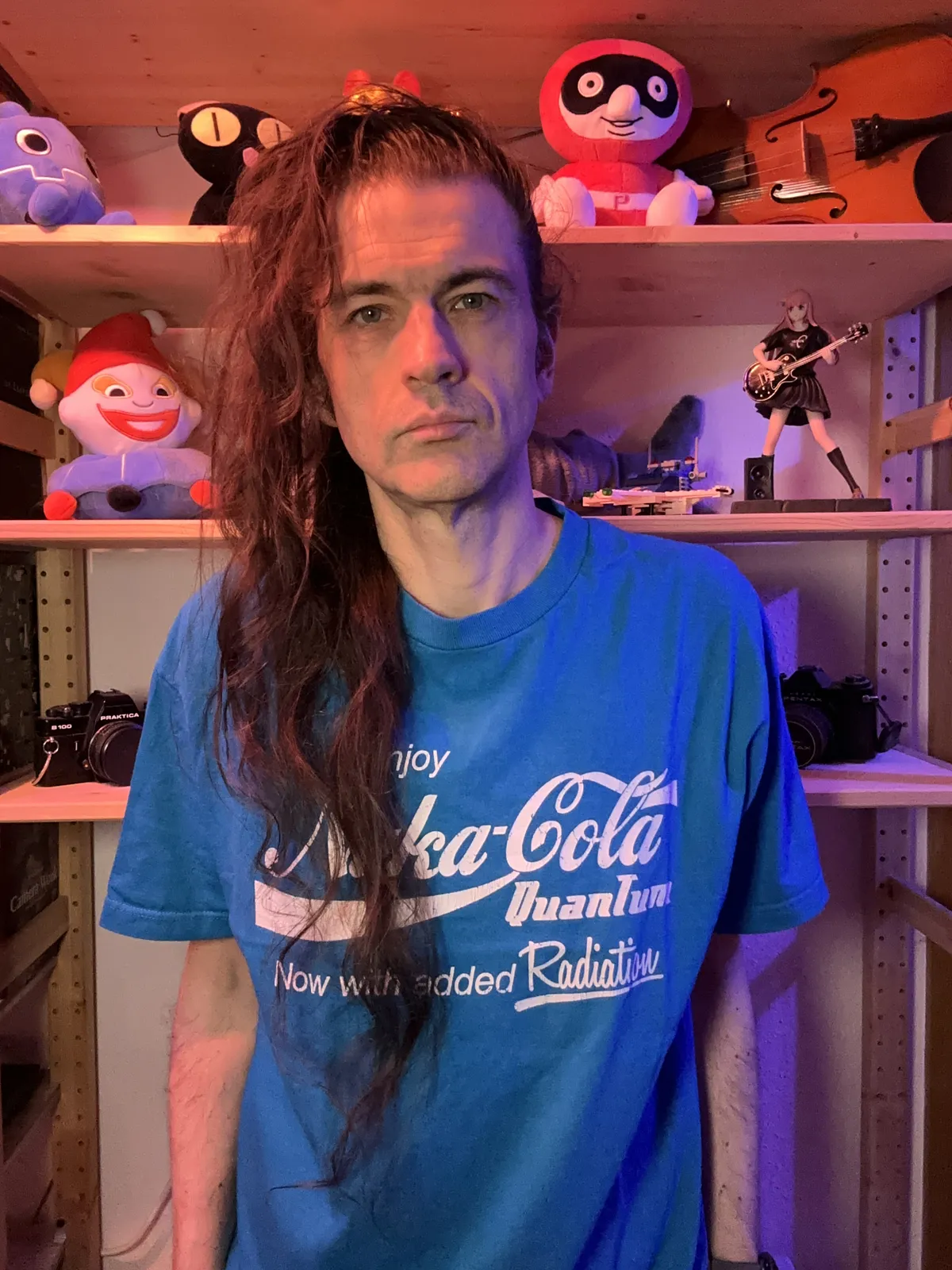 Some middle aged white dude with hair that has been growing for 2094 days