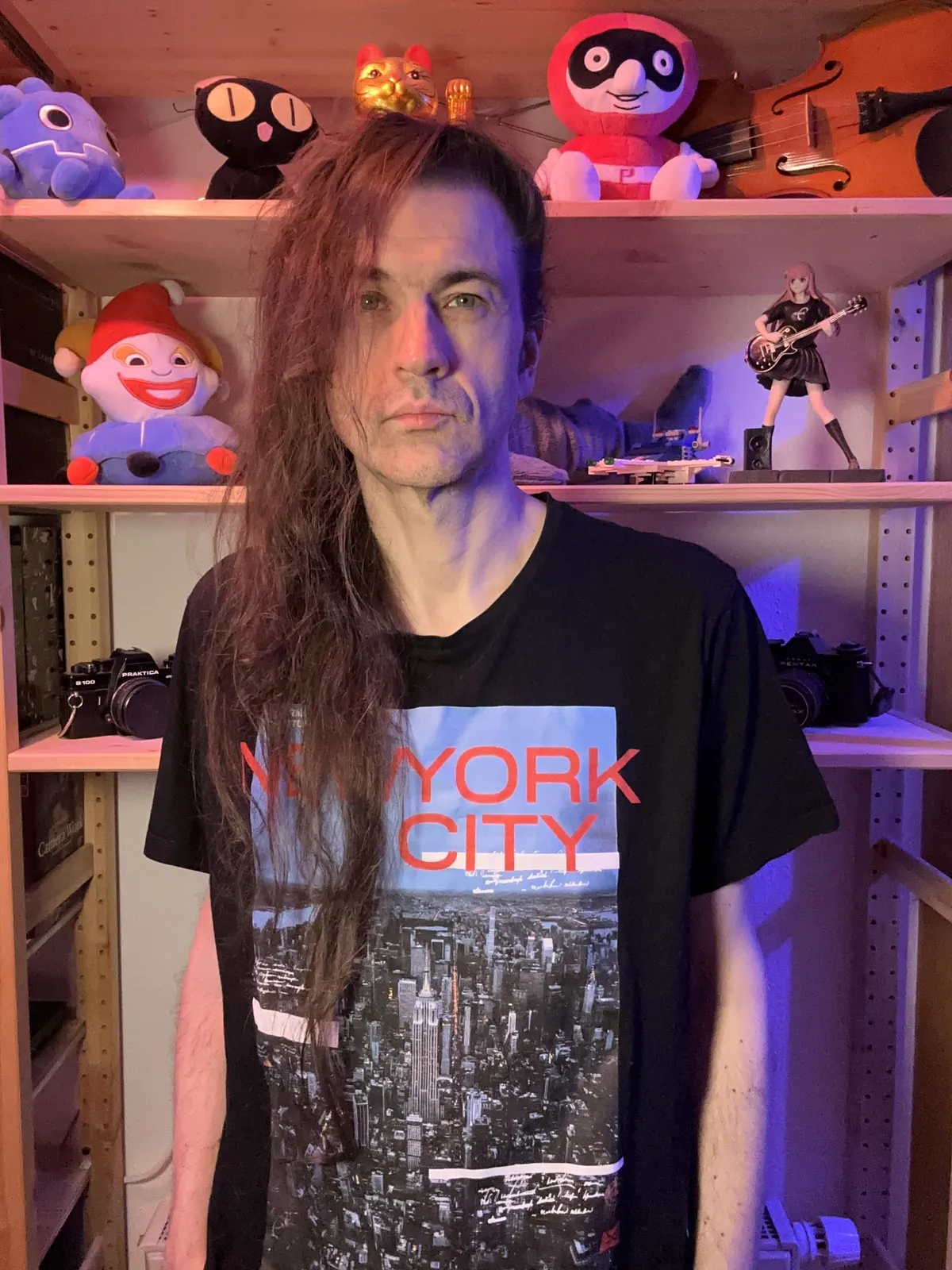 Some middle aged white dude with hair that has been growing for 2095 days