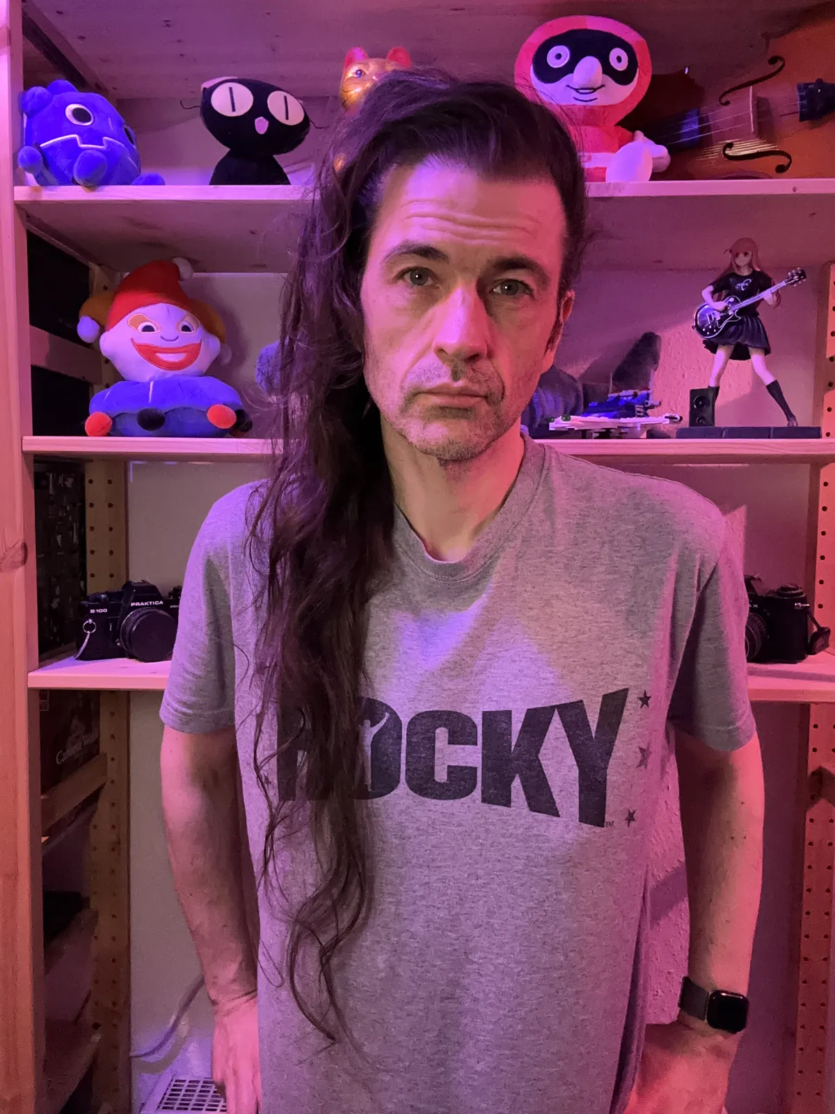Some middle aged white dude with hair that has been growing for 2109 days