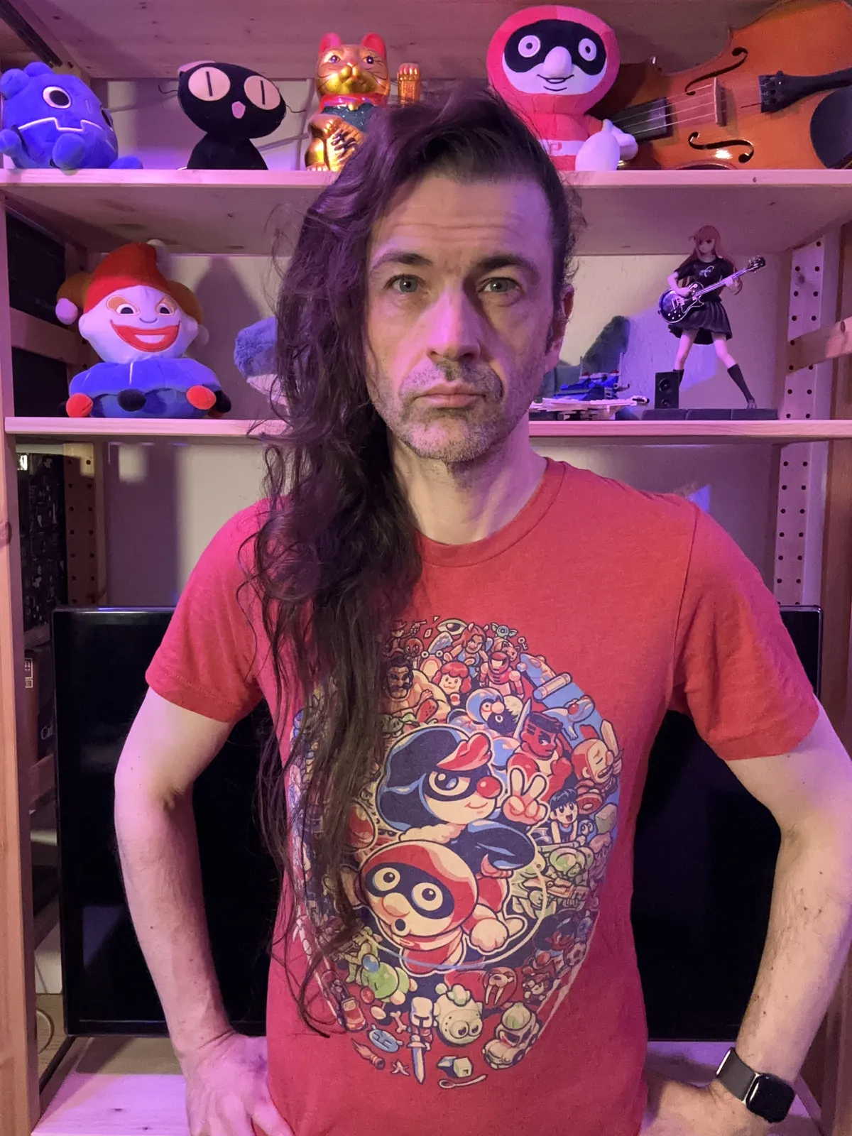 Some middle aged white dude with hair that has been growing for 2110 days