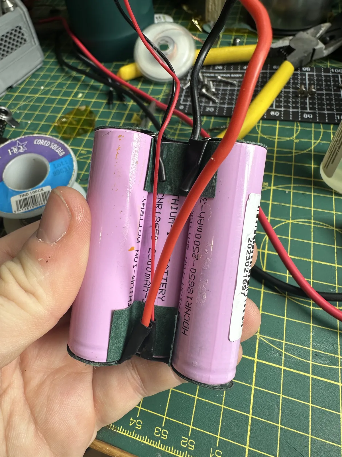 The pack without the internals