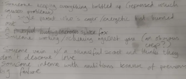 character ideas