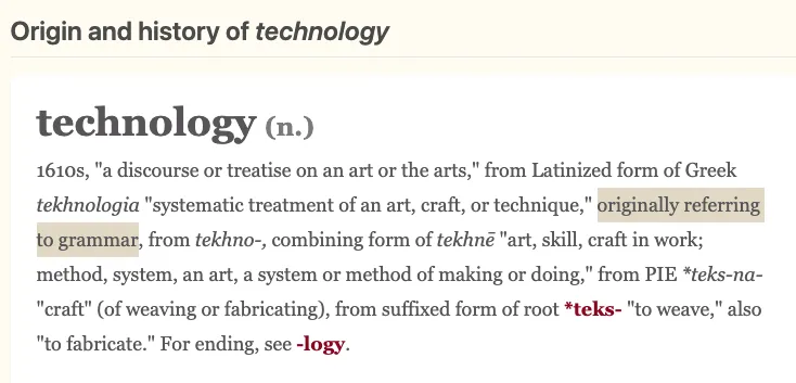 technology