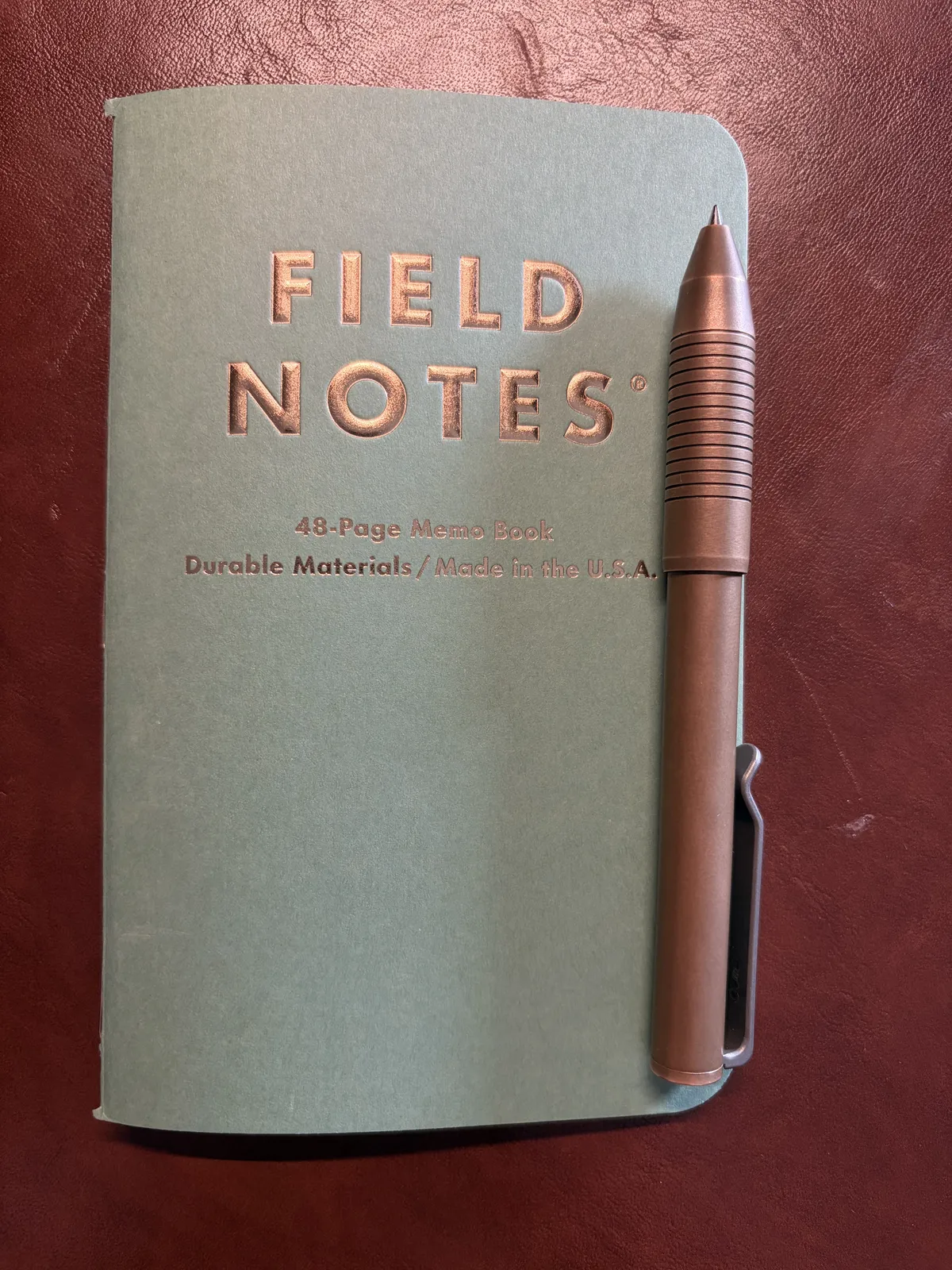 Field Notes Cover